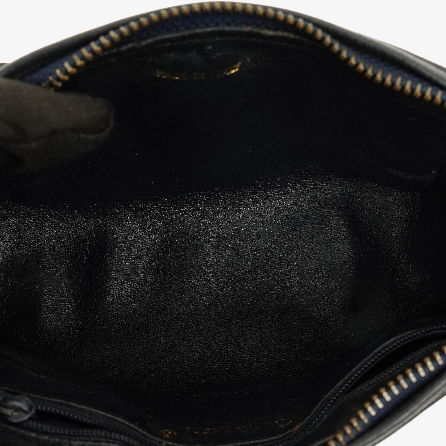 Chanel Black Quilted Lambskin Leather Mini Tassel Barrel Bag
