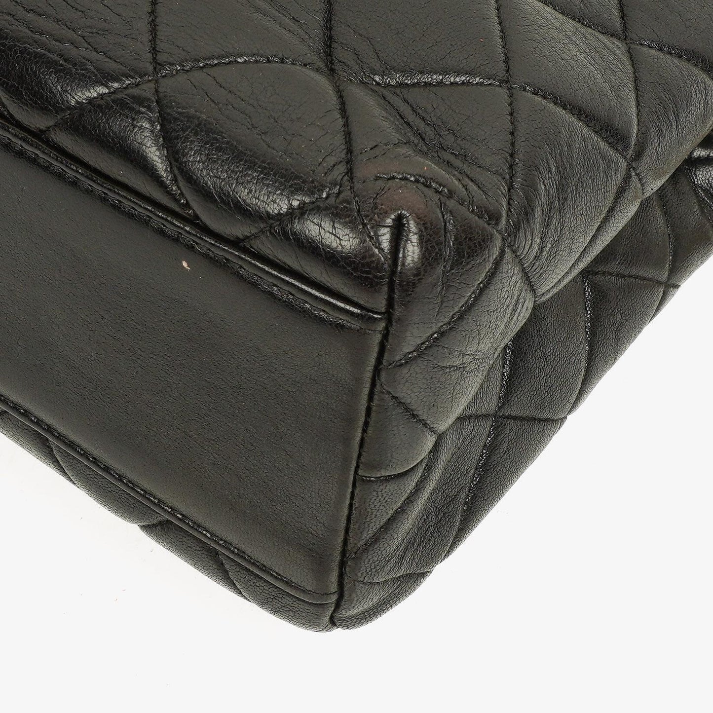 Chanel Black Quilted Lambskin Shoulder Bag