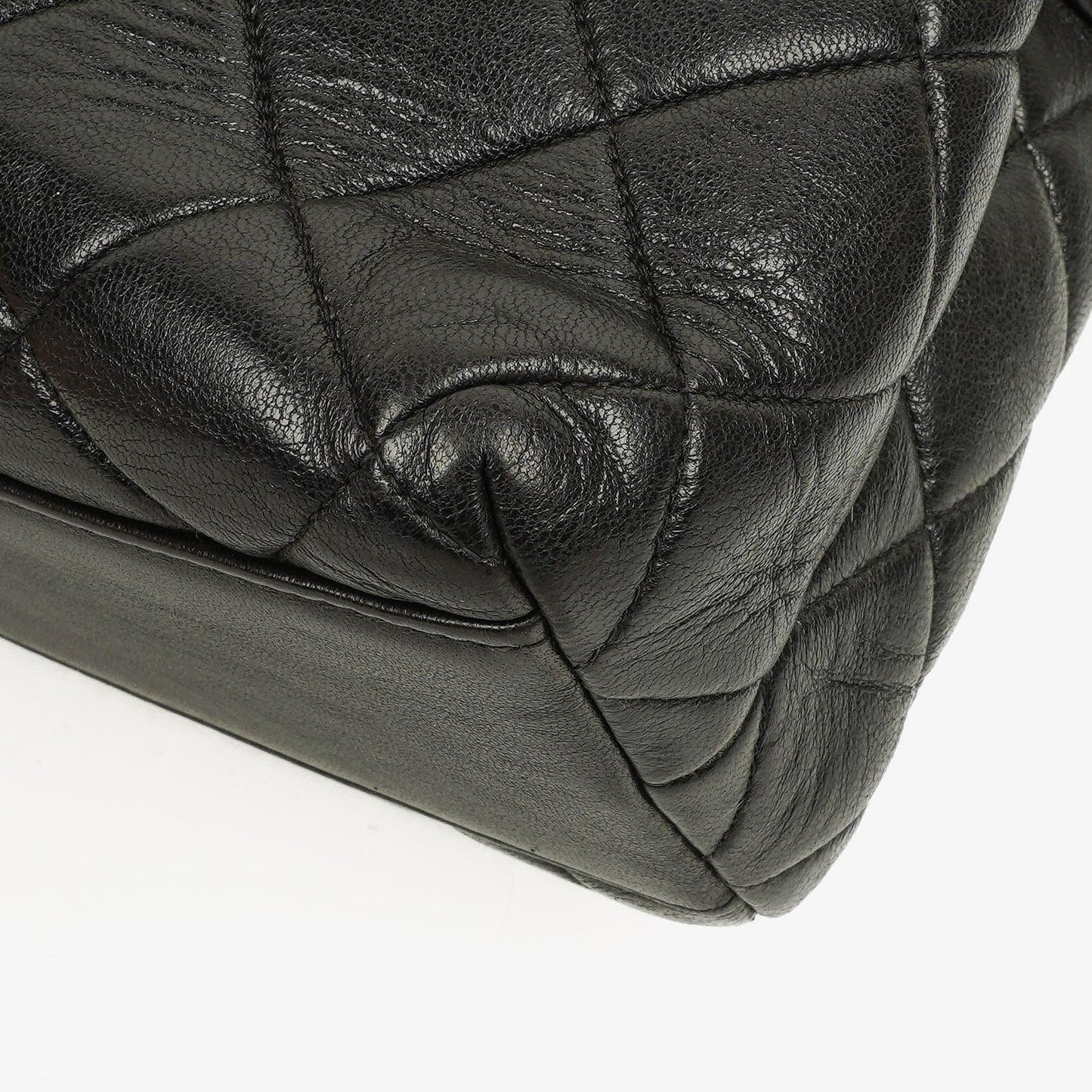Chanel Black Quilted Lambskin Shoulder Bag