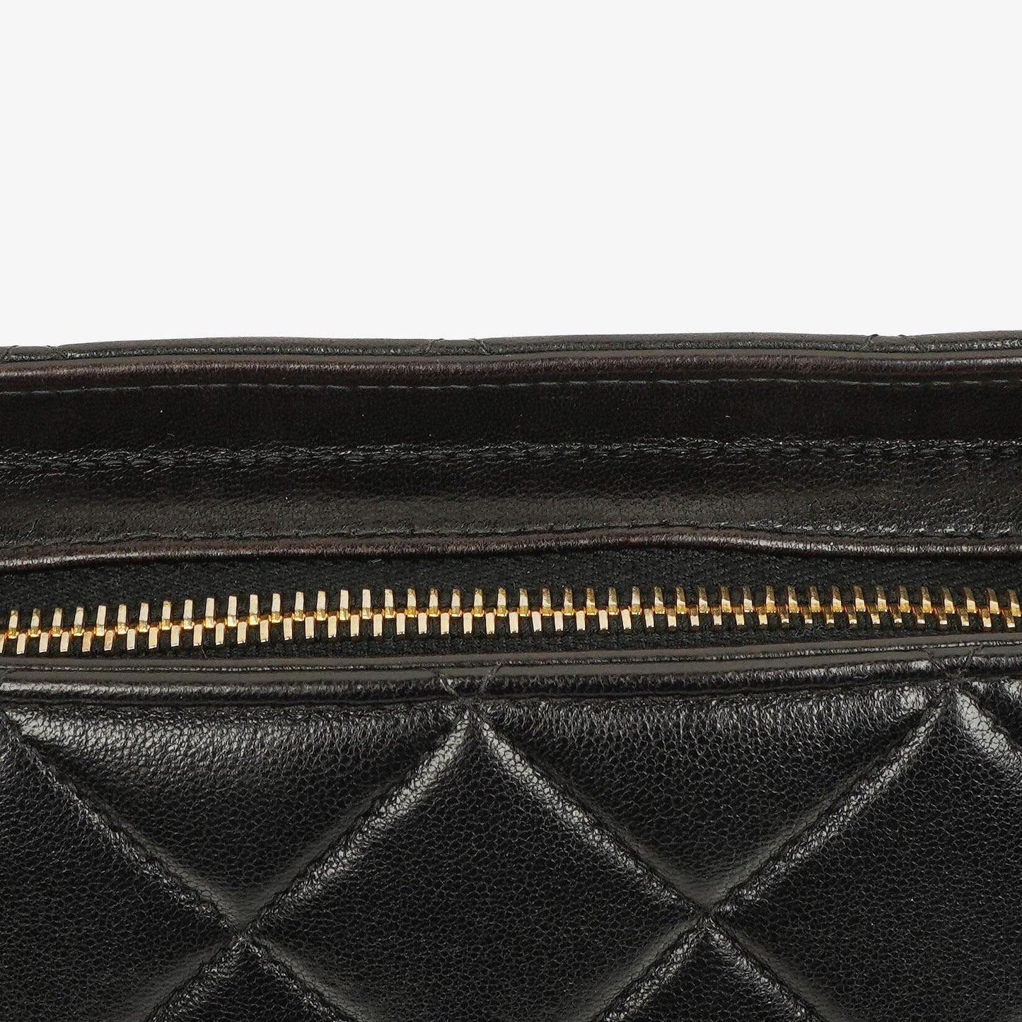 Chanel Black Quilted Lambskin Shoulder Bag
