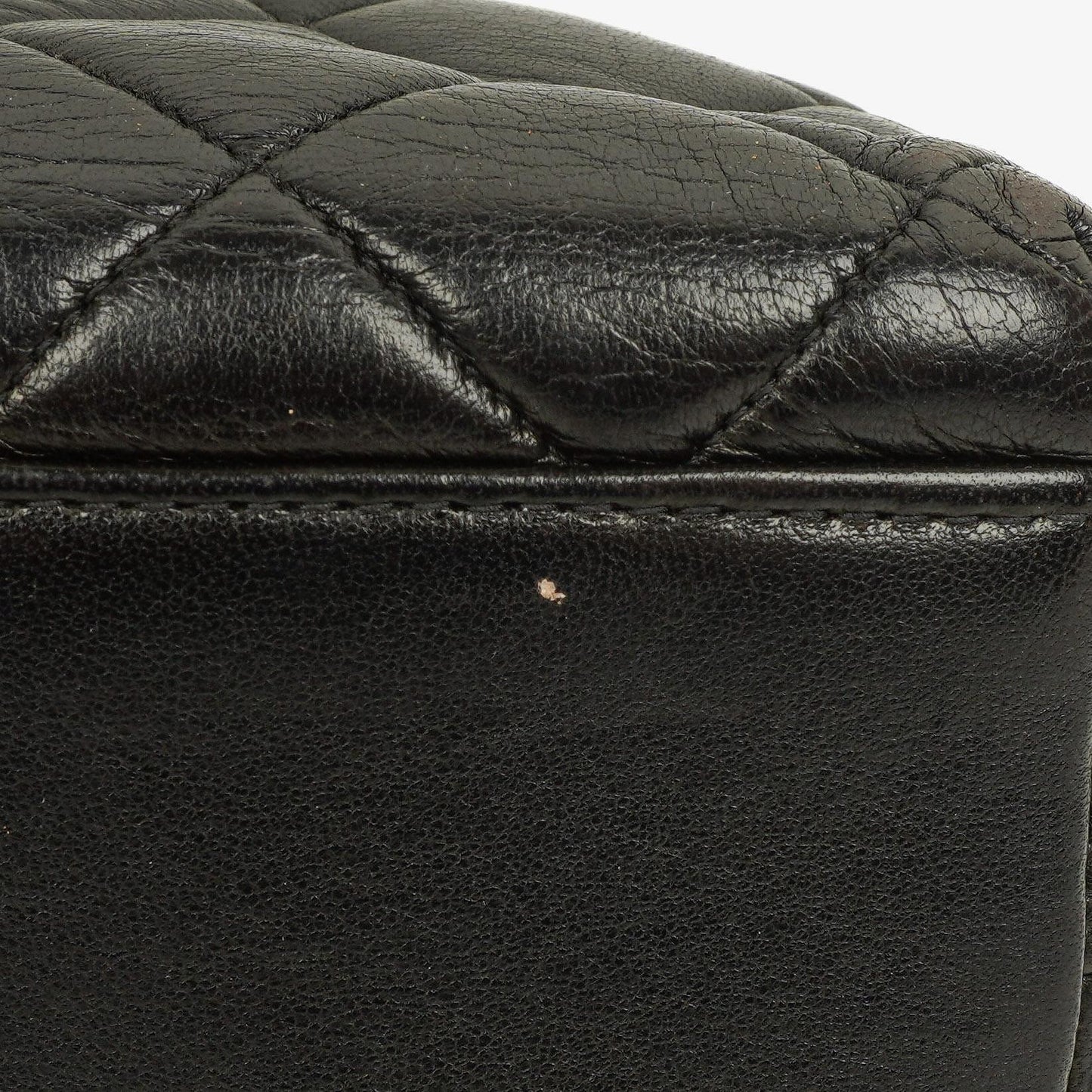 Chanel Black Quilted Lambskin Shoulder Bag
