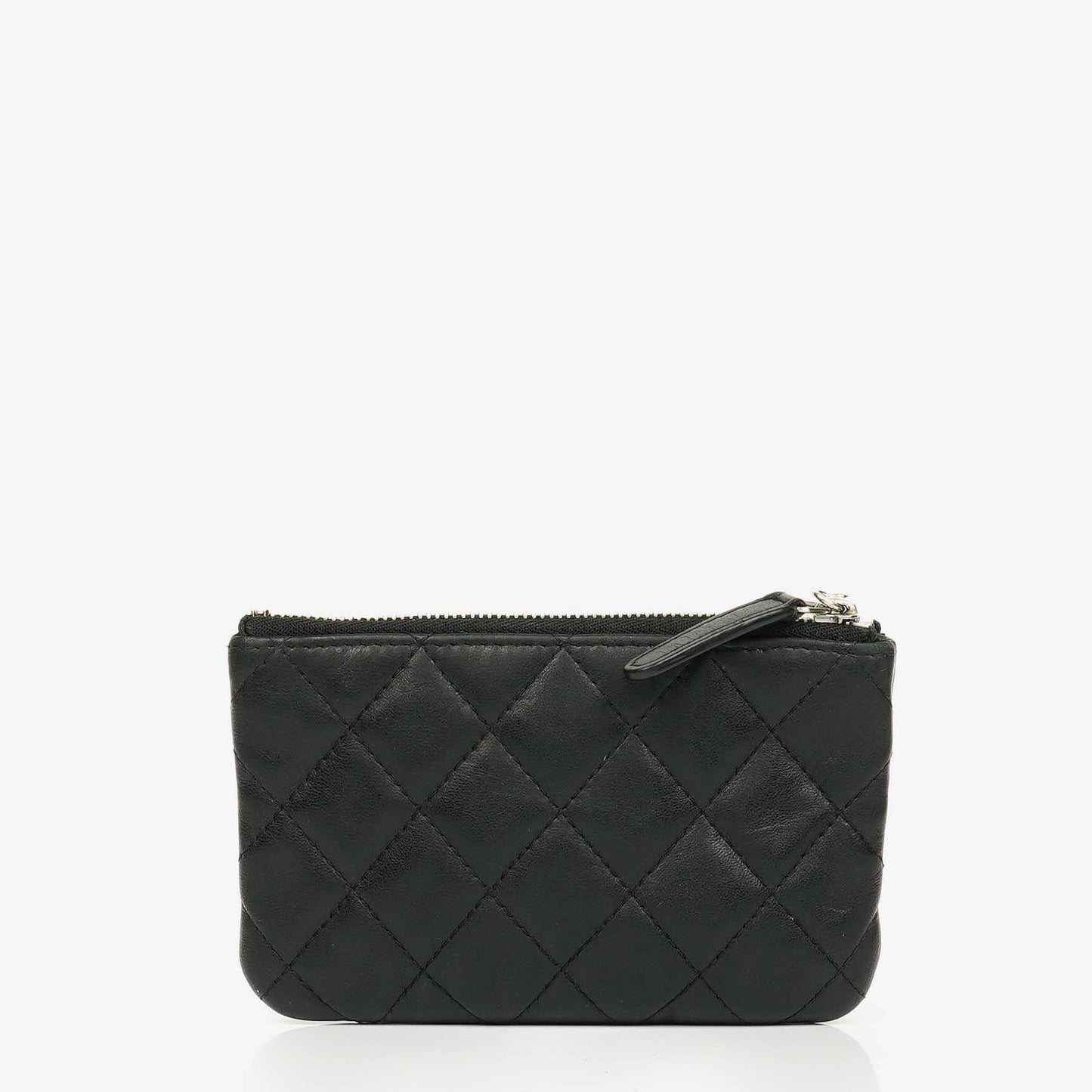 Chanel Black Quilted Lambskin Small Cosmo Cosmetic Case