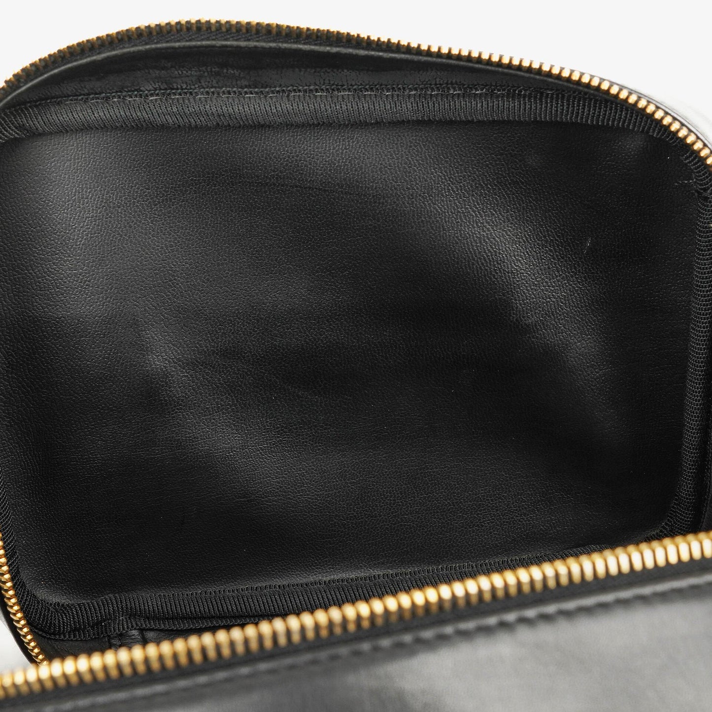 Chanel Black Quilted Lambskin Timeless Cosmetic Case