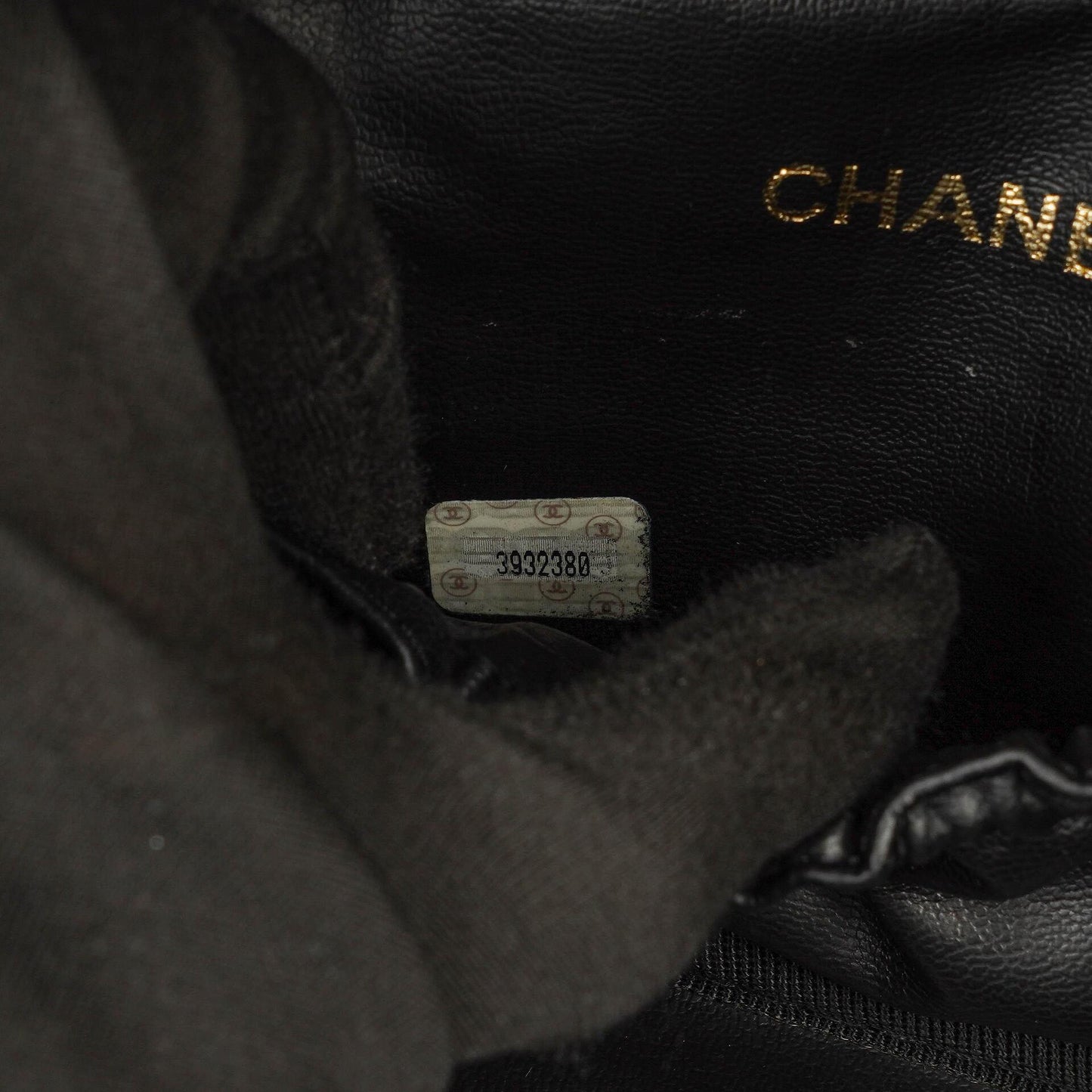 Chanel Black Quilted Lambskin Timeless Cosmetic Case