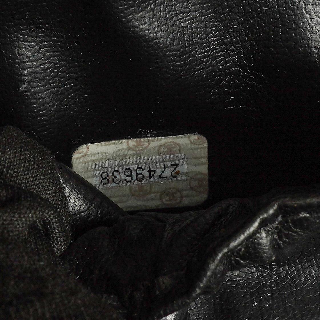 Chanel Black Quilted Leather Vanity Case