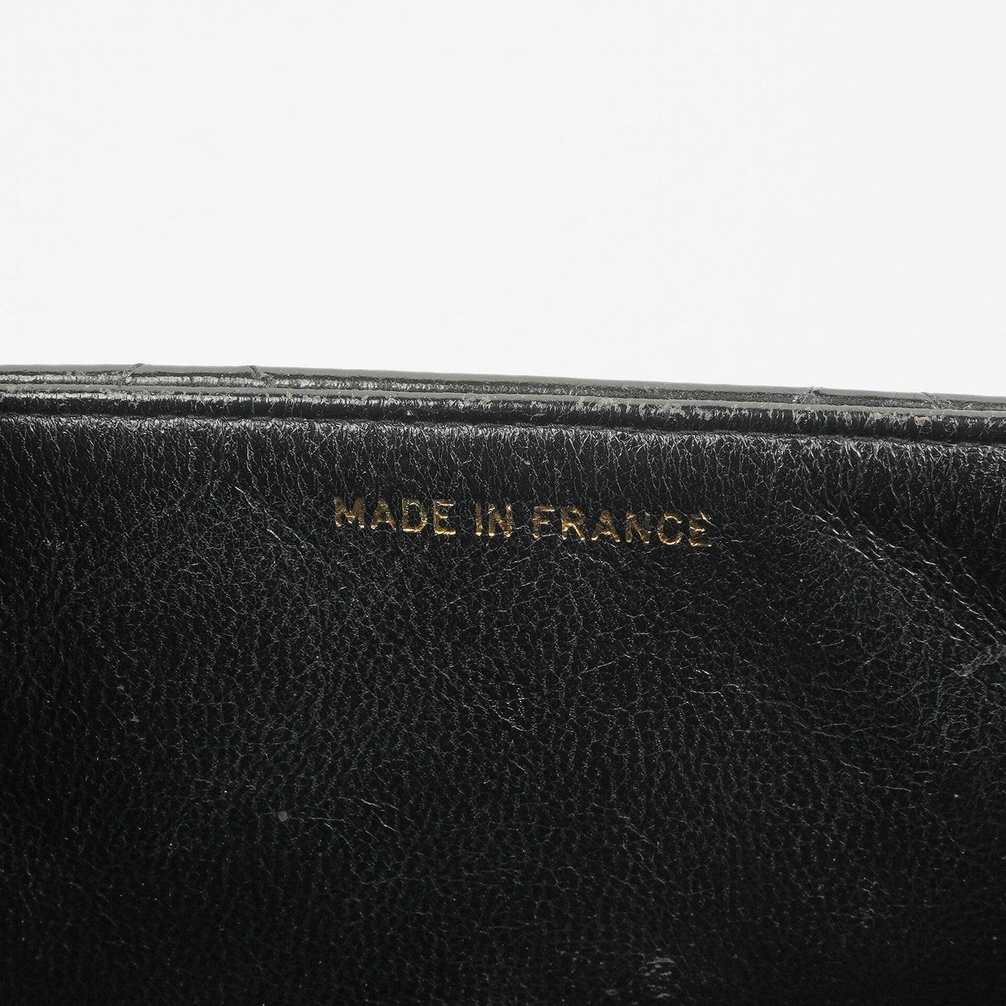 Chanel Black Quilted Patent Leather CC Flap Double Chain Bag