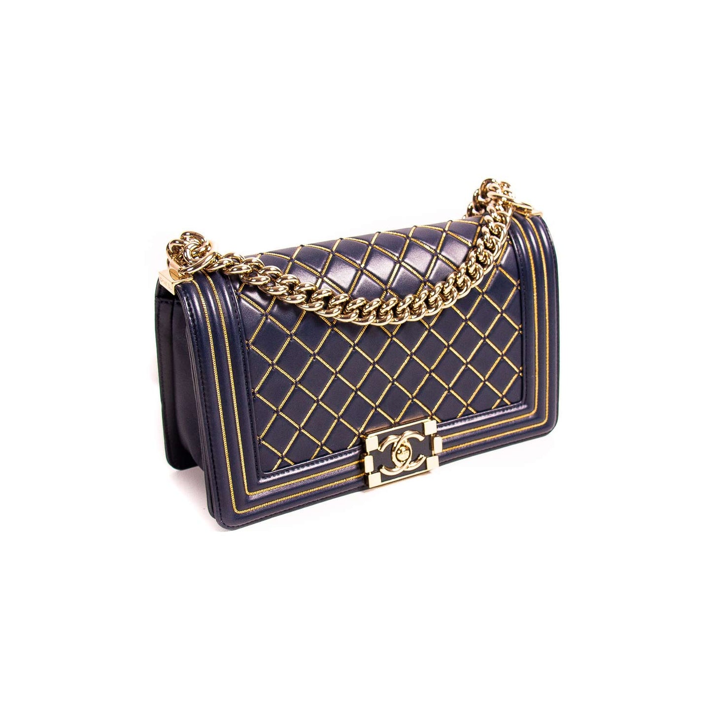 Chanel Boy Embellished Medium Flap Bag