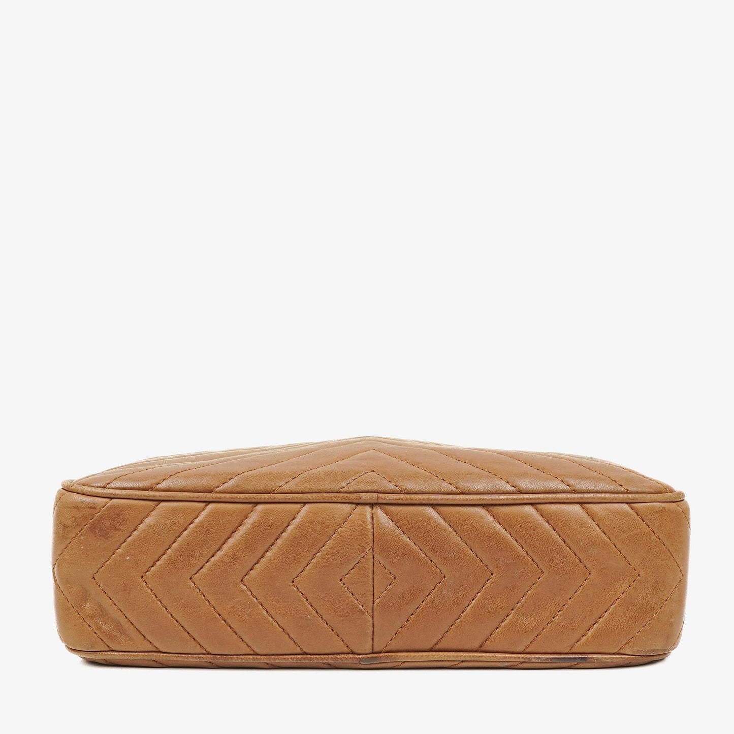 Chanel Camera Tassel Brown Leather Crossbody Bag