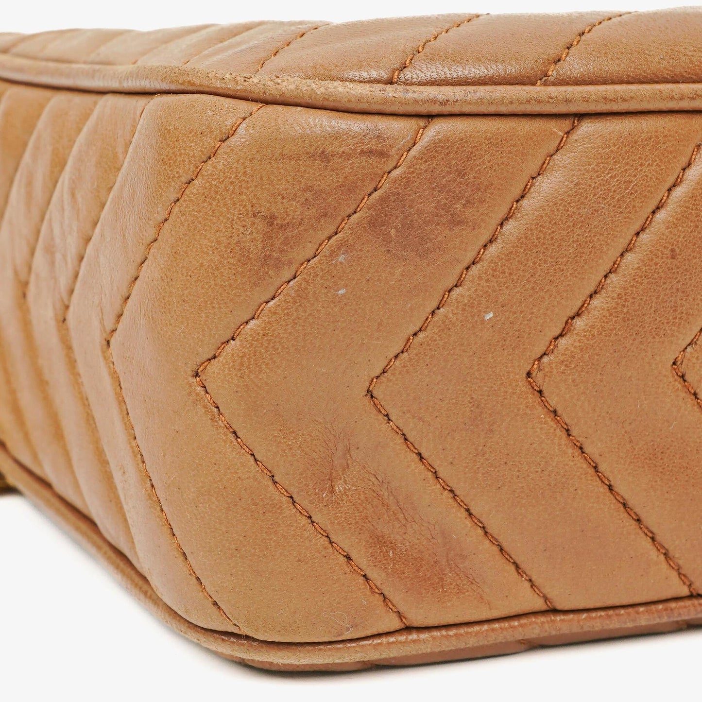 Chanel Camera Tassel Brown Leather Crossbody Bag
