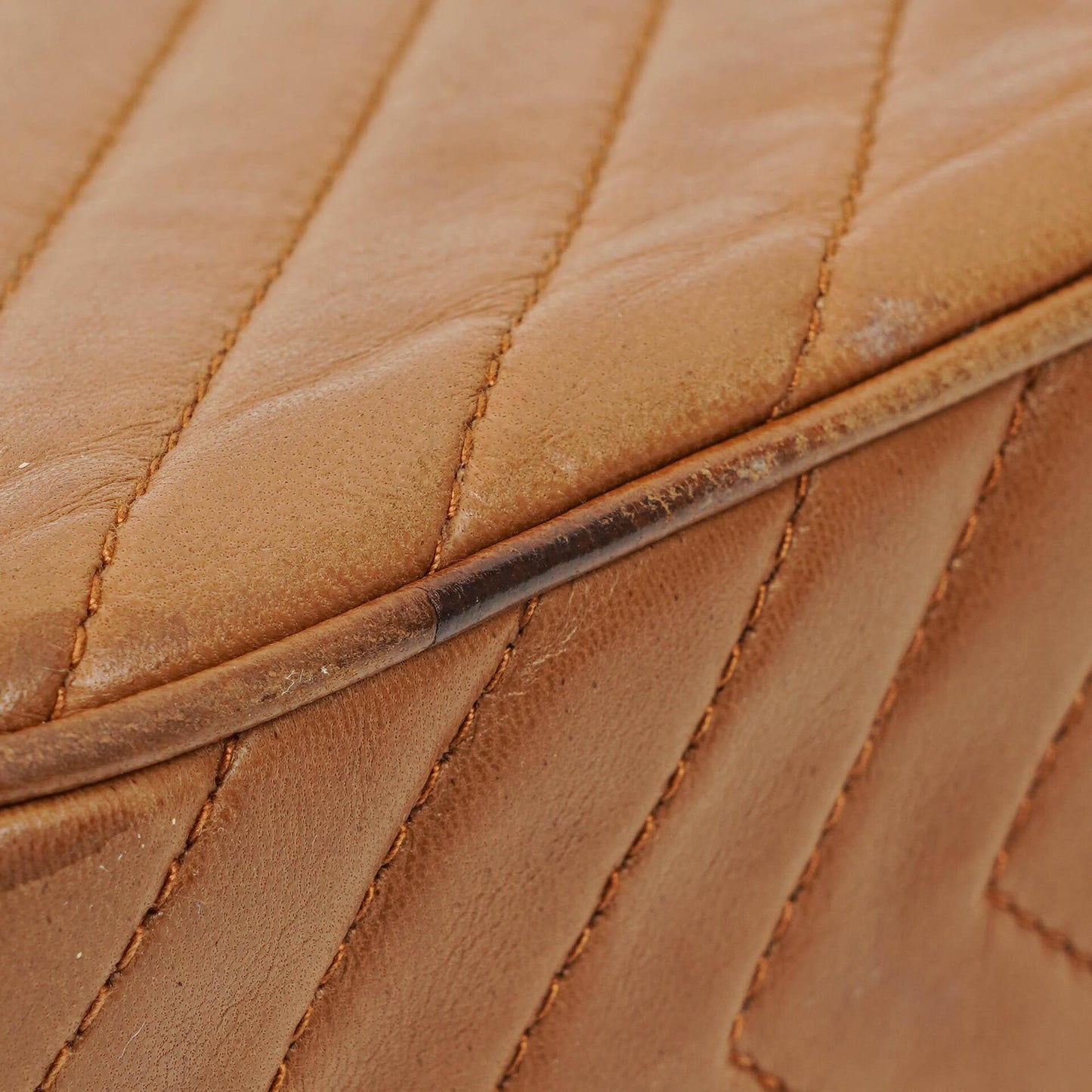 Chanel Camera Tassel Brown Leather Crossbody Bag