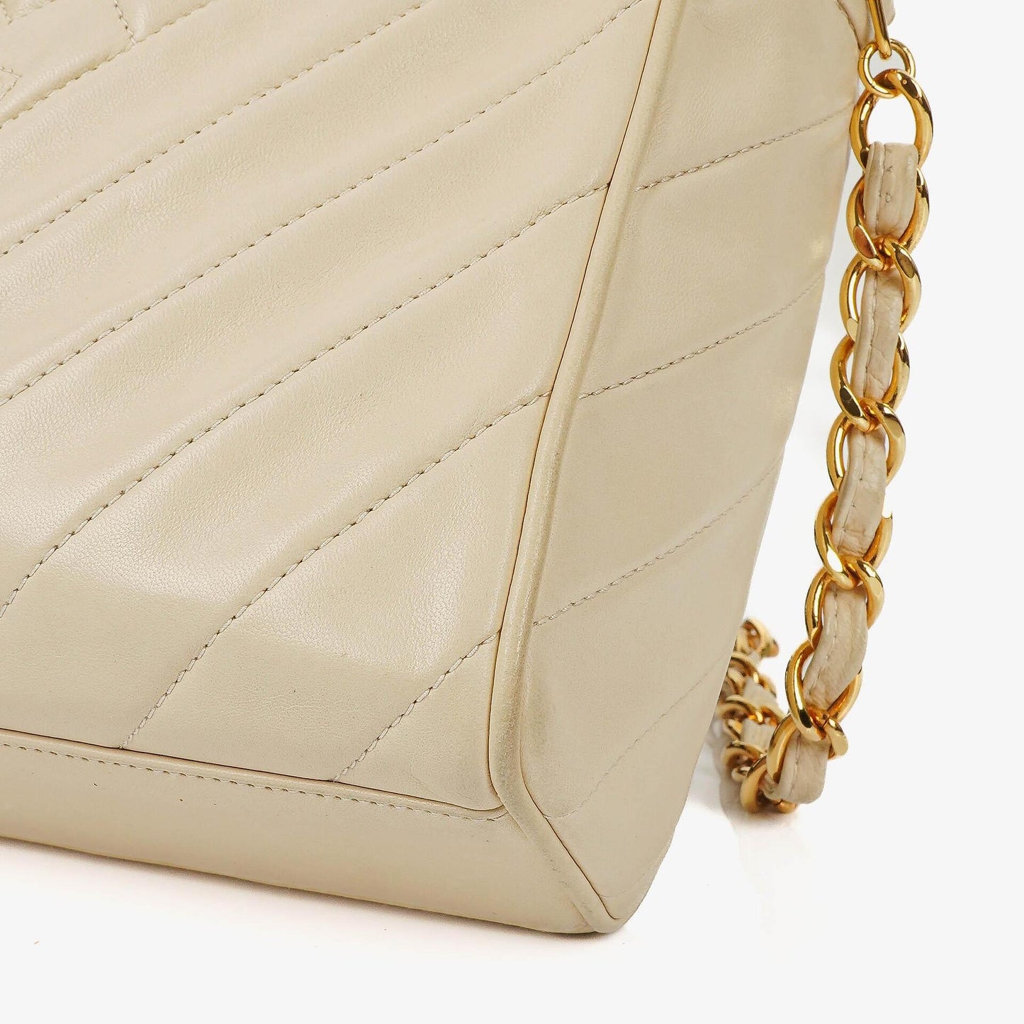 Chanel Camera Tassel Leather Front Pocket Crossbody Bag