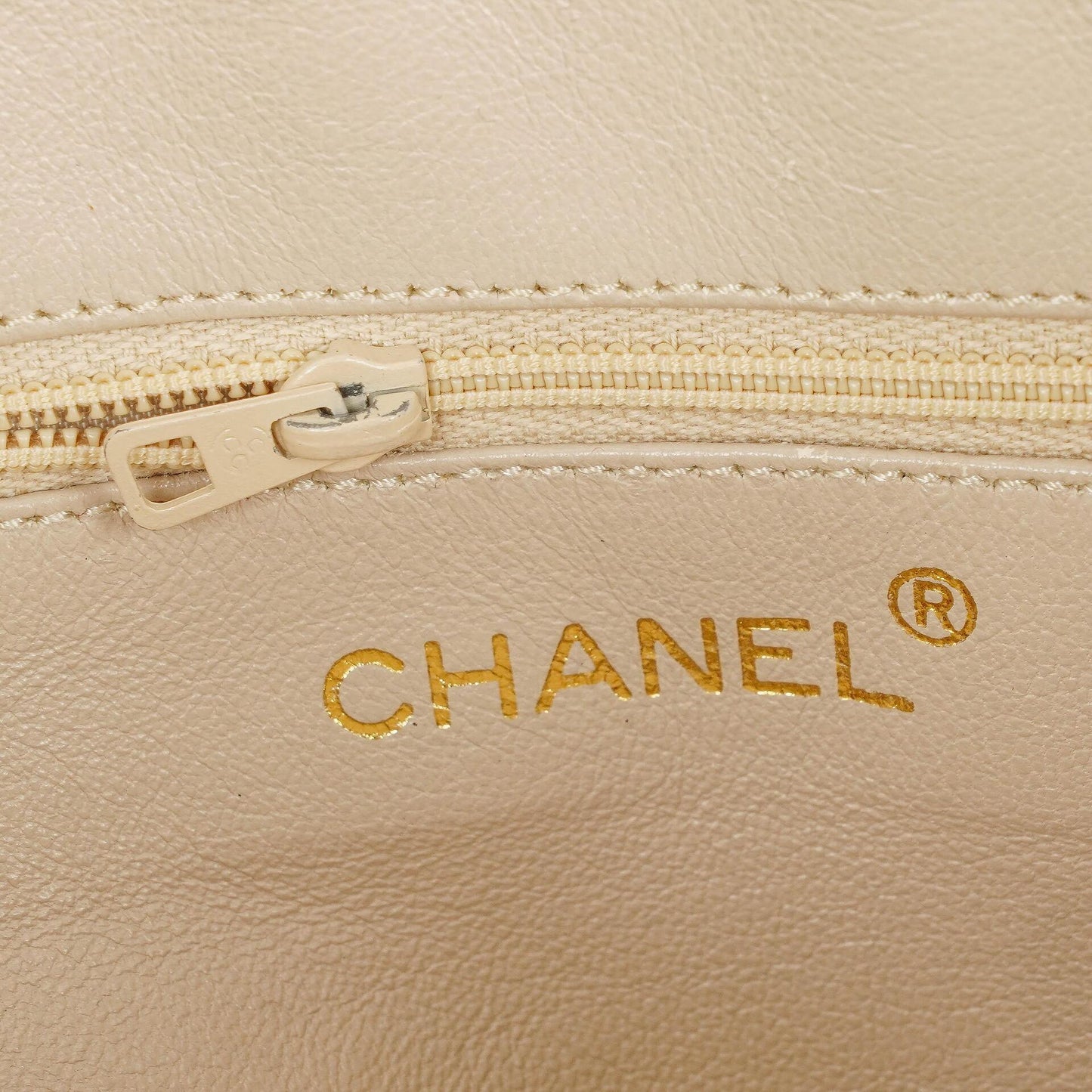 Chanel Camera Tassel Small Brown Quilted Lambskin CC Front Pocket