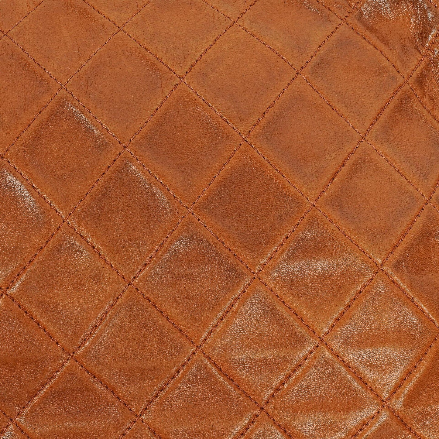 Chanel Camera Tassel Small Brown Quilted Lambskin CC Front Pocket
