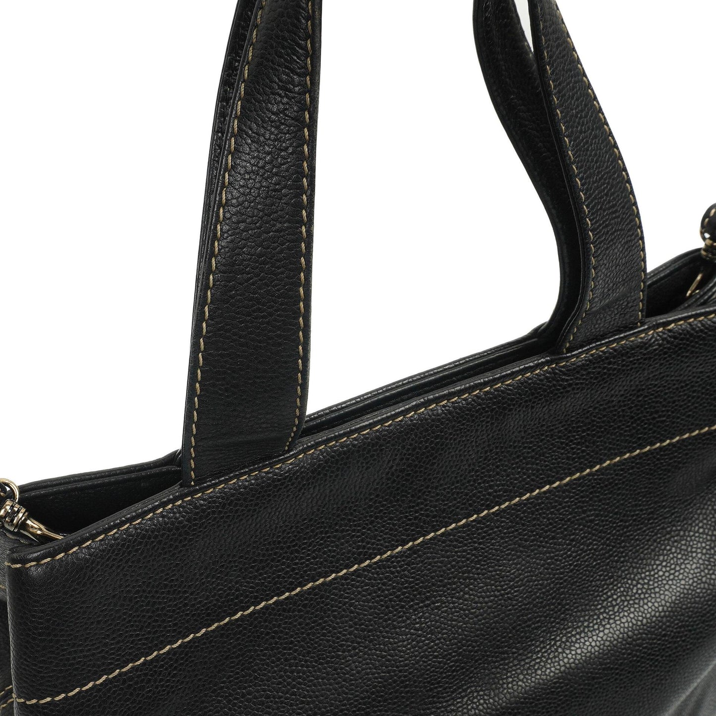 Chanel Caviar CC Black Tote Bag, 2000 - 2002