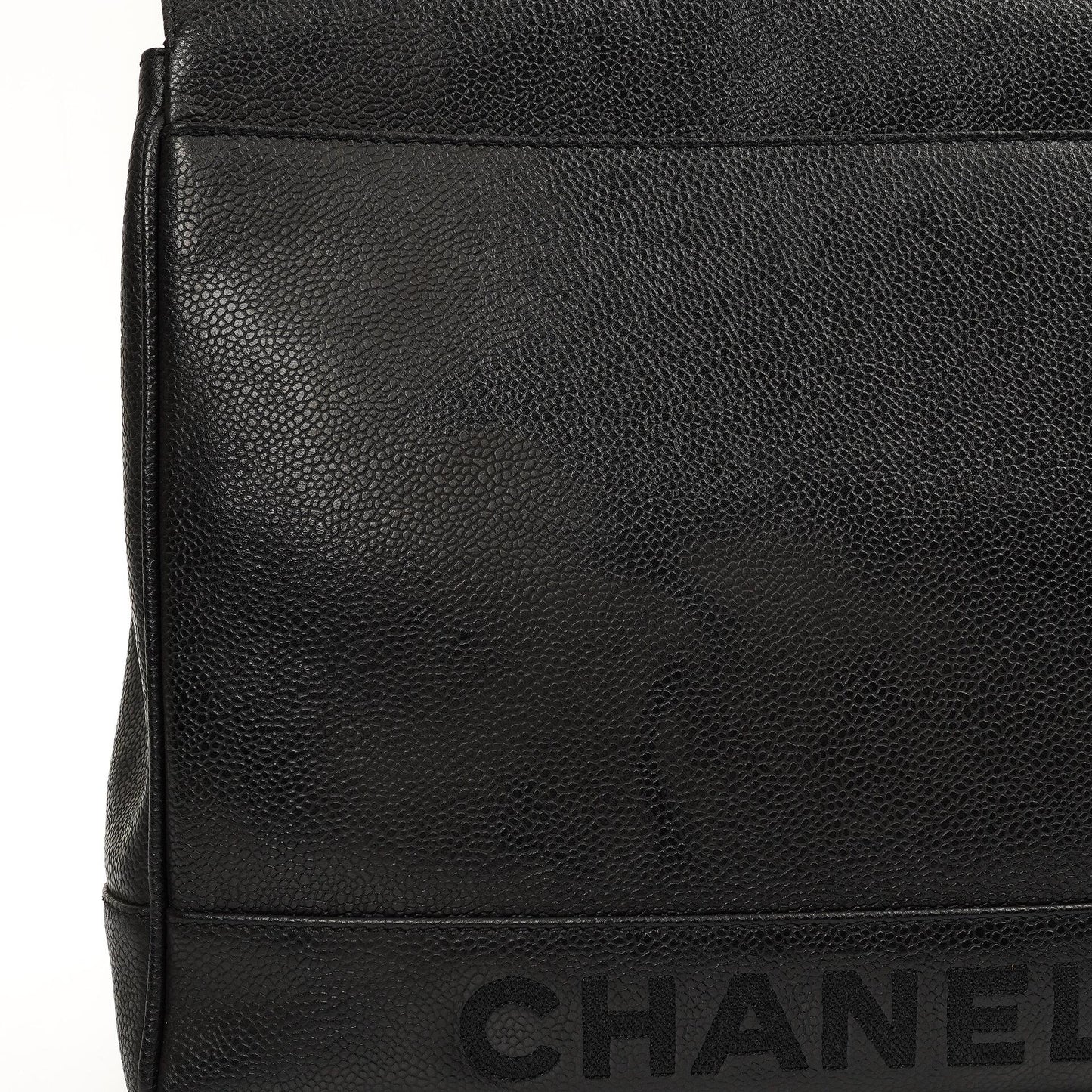 Chanel Caviar CC Flap Shoulder Bag, 24K Gold-Plated Hardware