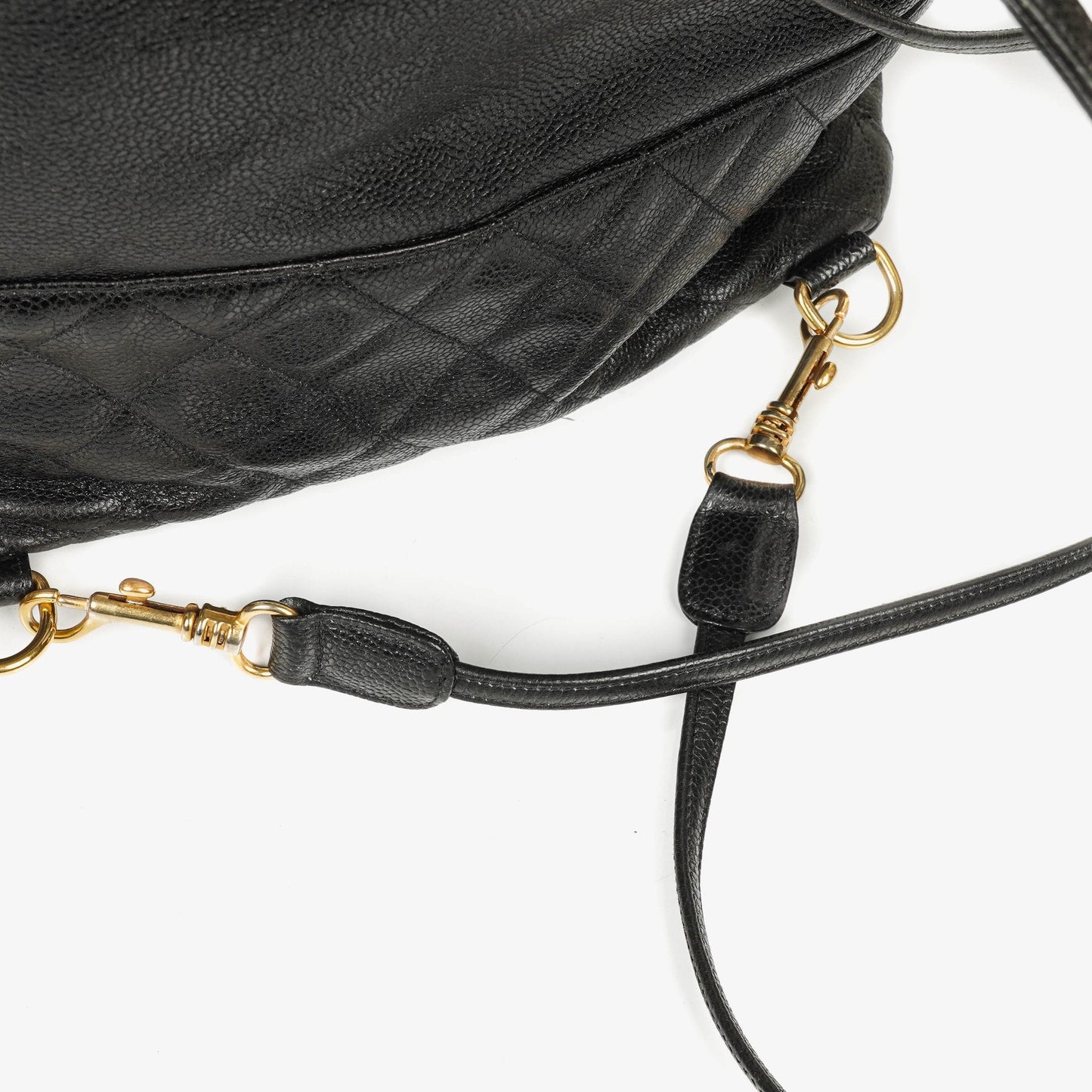 Chanel Caviar Quilted Drawstring Backpack