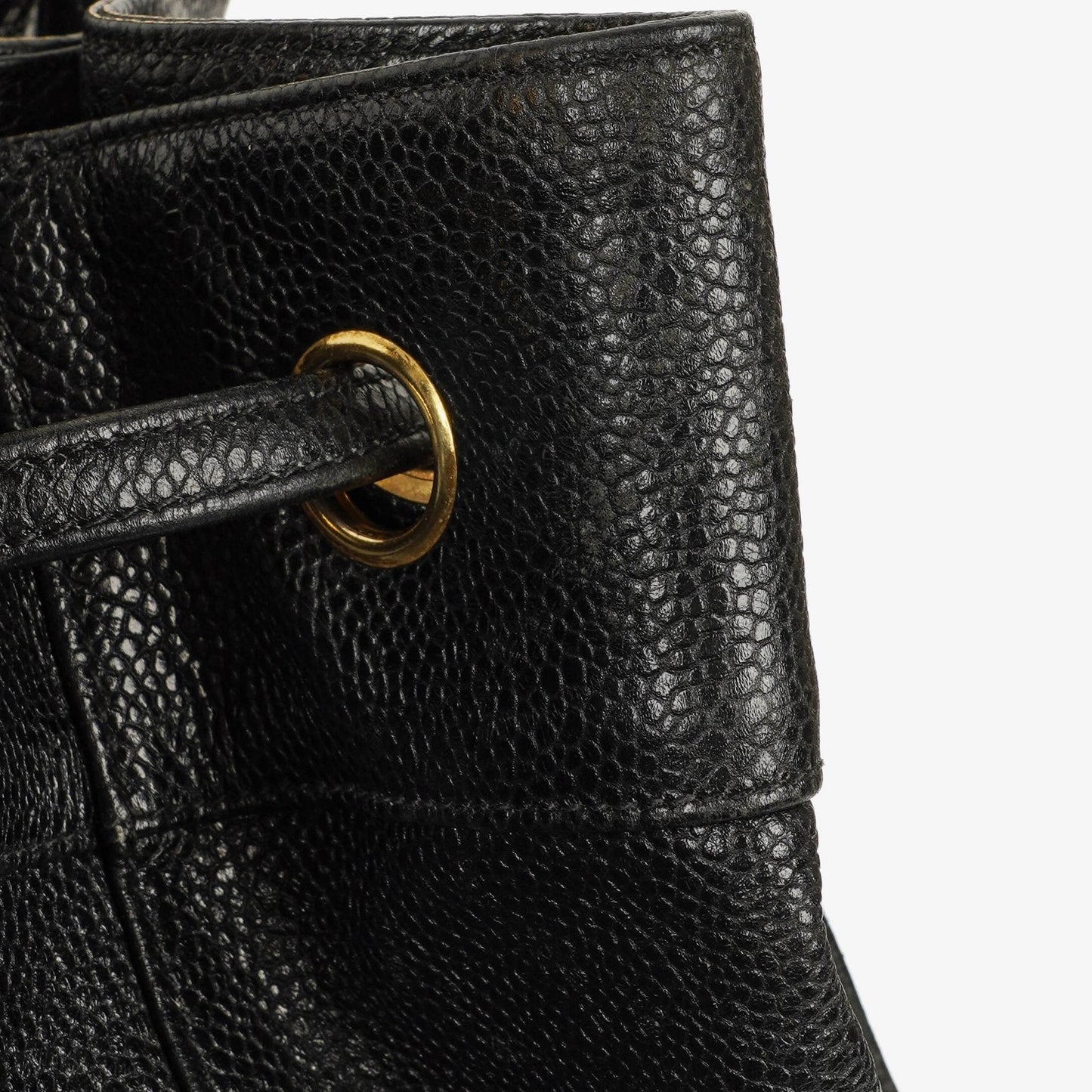 Chanel Caviar Quilted Drawstring Backpack