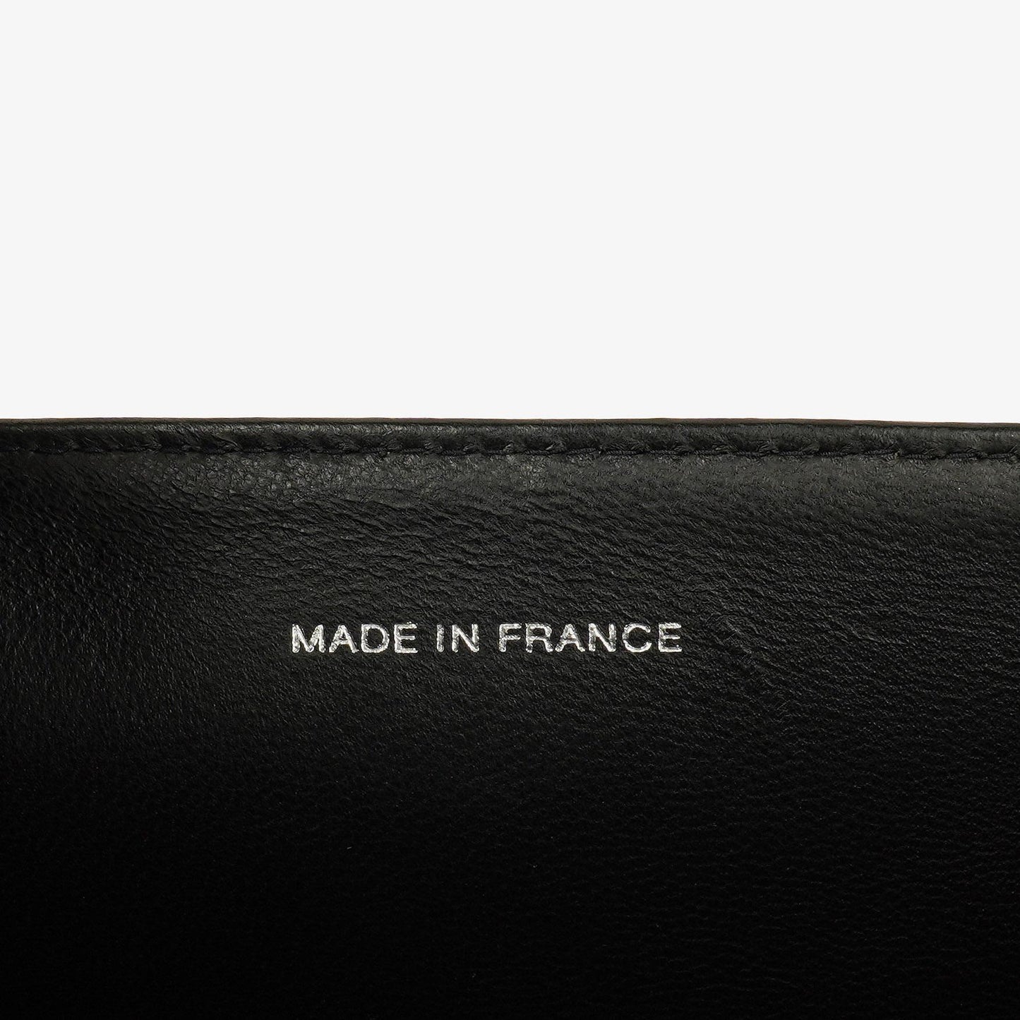 Chanel CC Square Black Patent Leather Flap Bag