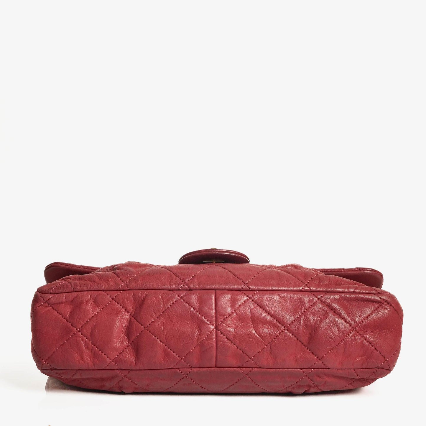 Chanel Chic Single Flap Bag Quilted Iridescent Calfskin With Gold-Tone Hardware