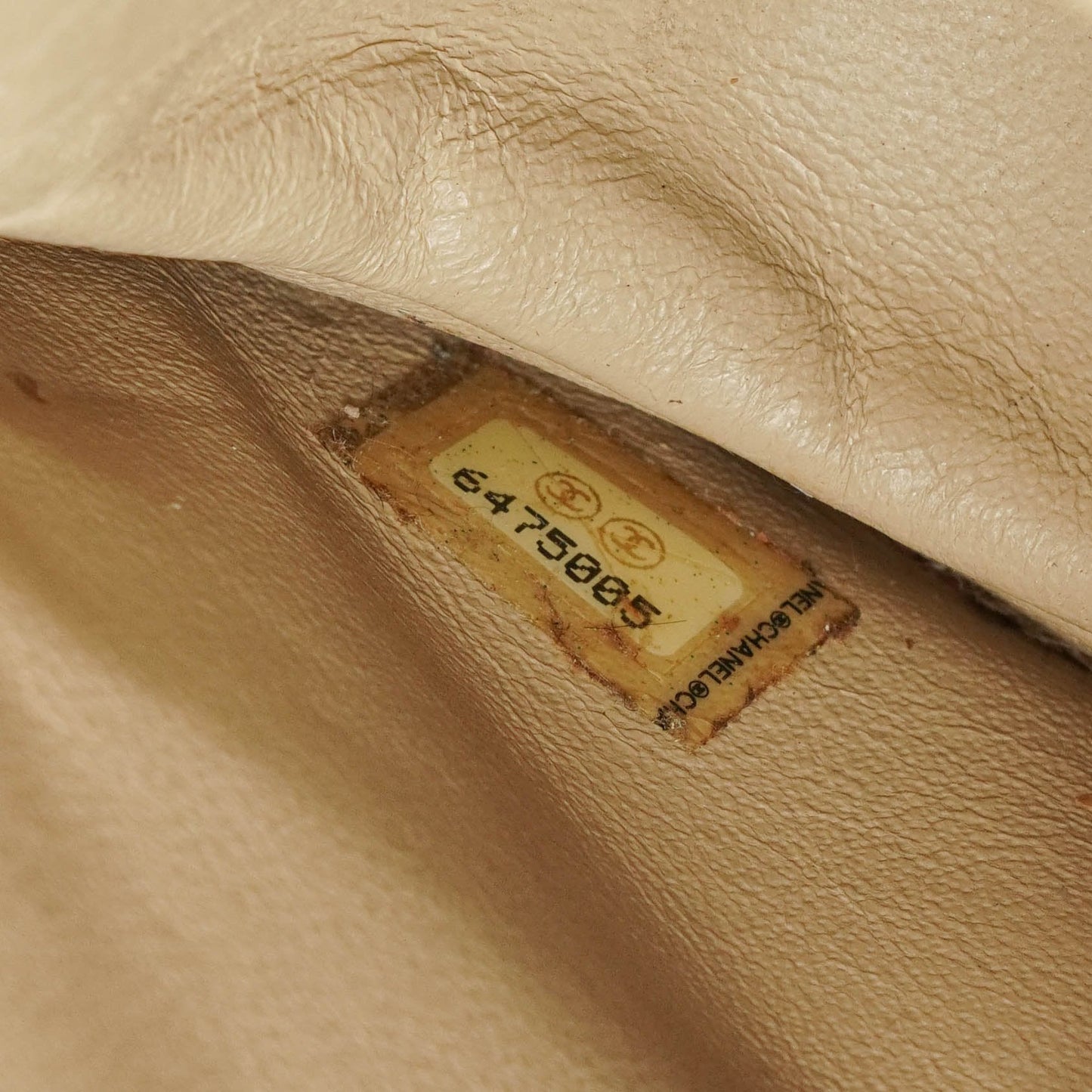 Chanel Chocolate Bar Lambskin And Patent Leather Single Flap Bag