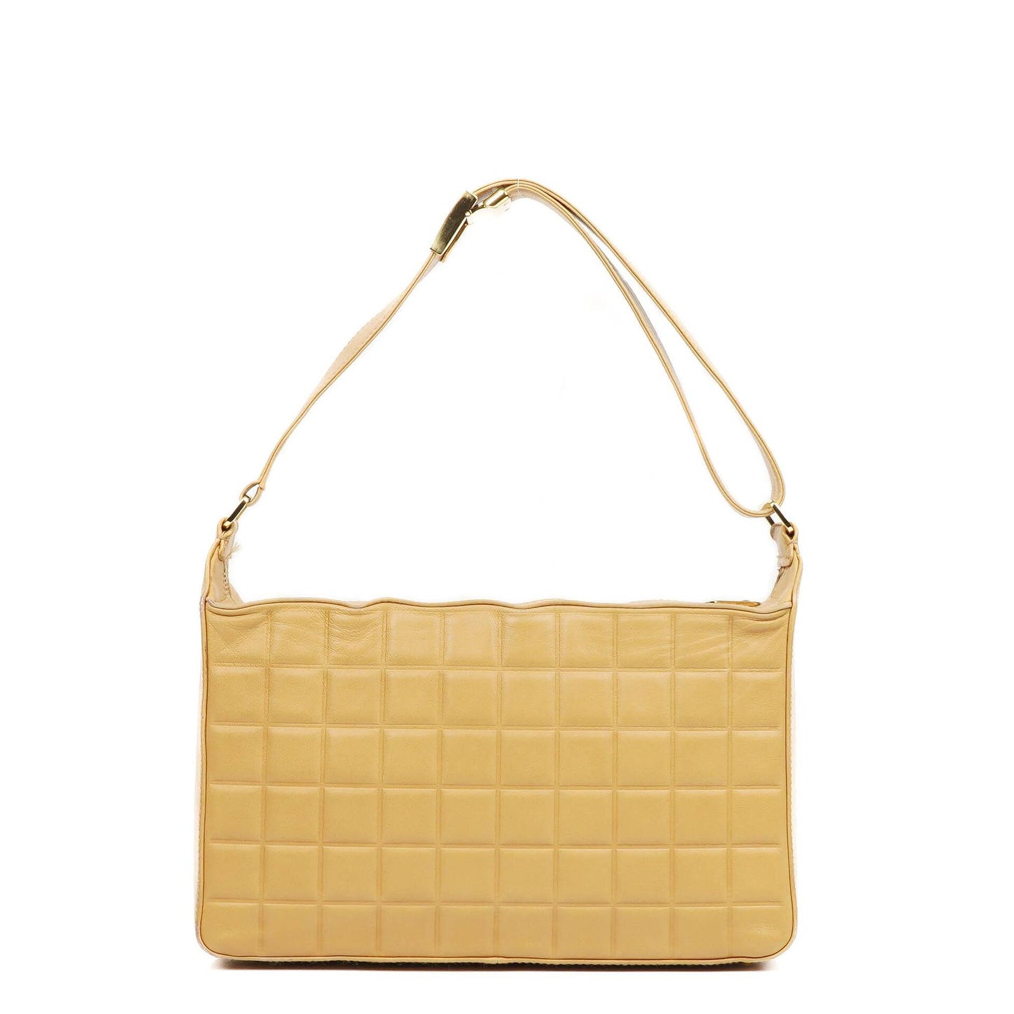 Chanel Chocolate Bar Lambskin Shoulder Bag