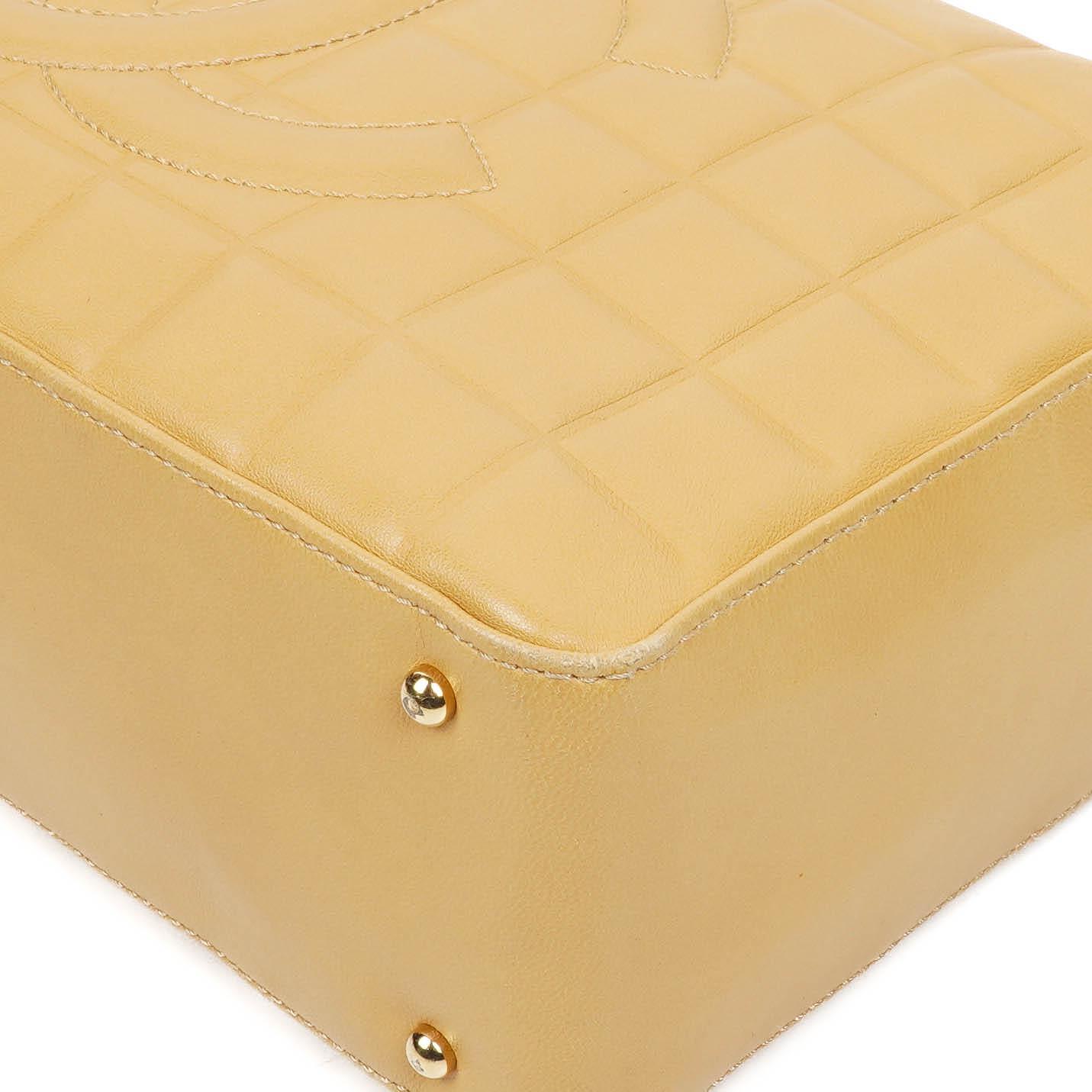 Chanel Chocolate Bar Lambskin Shoulder Bag