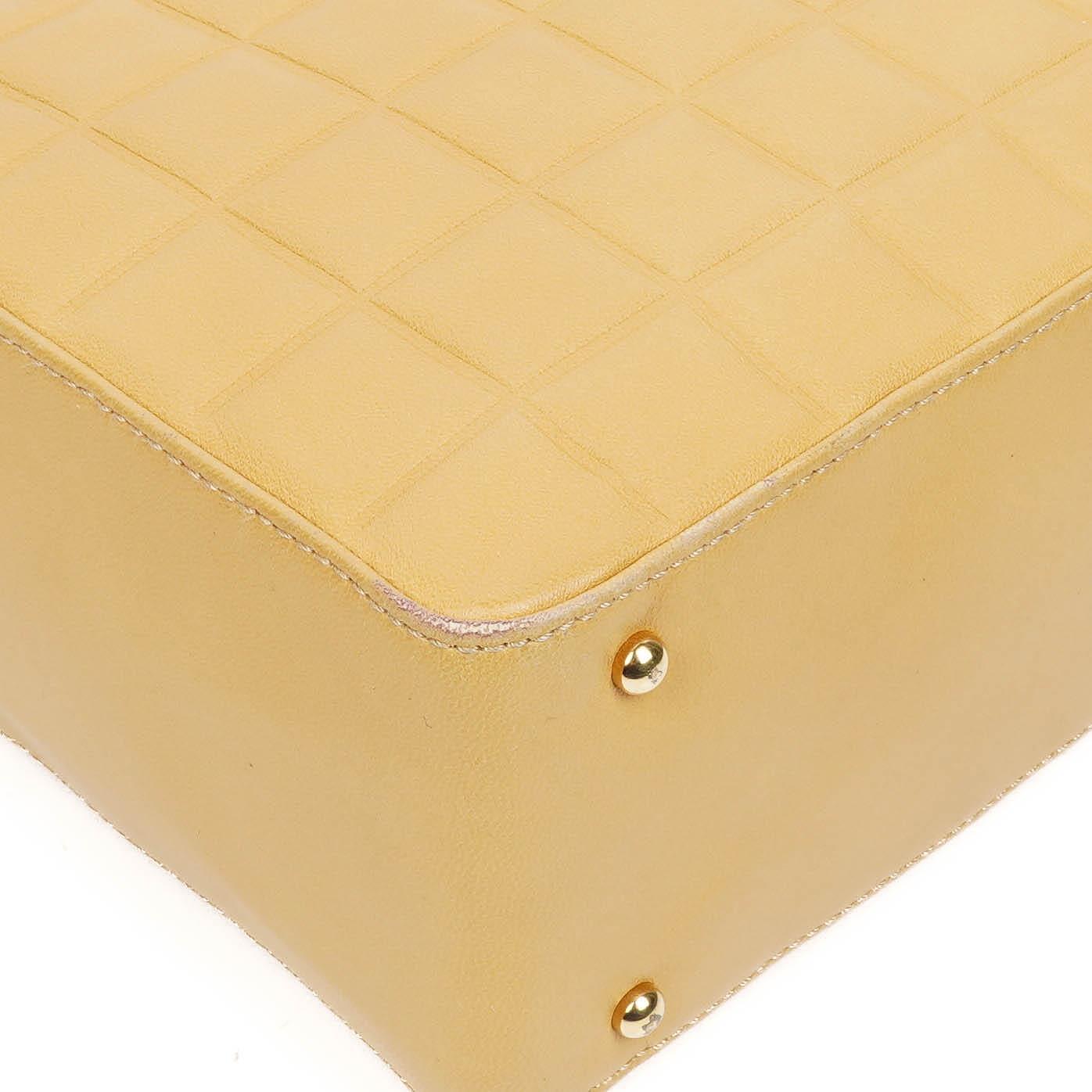 Chanel Chocolate Bar Lambskin Shoulder Bag