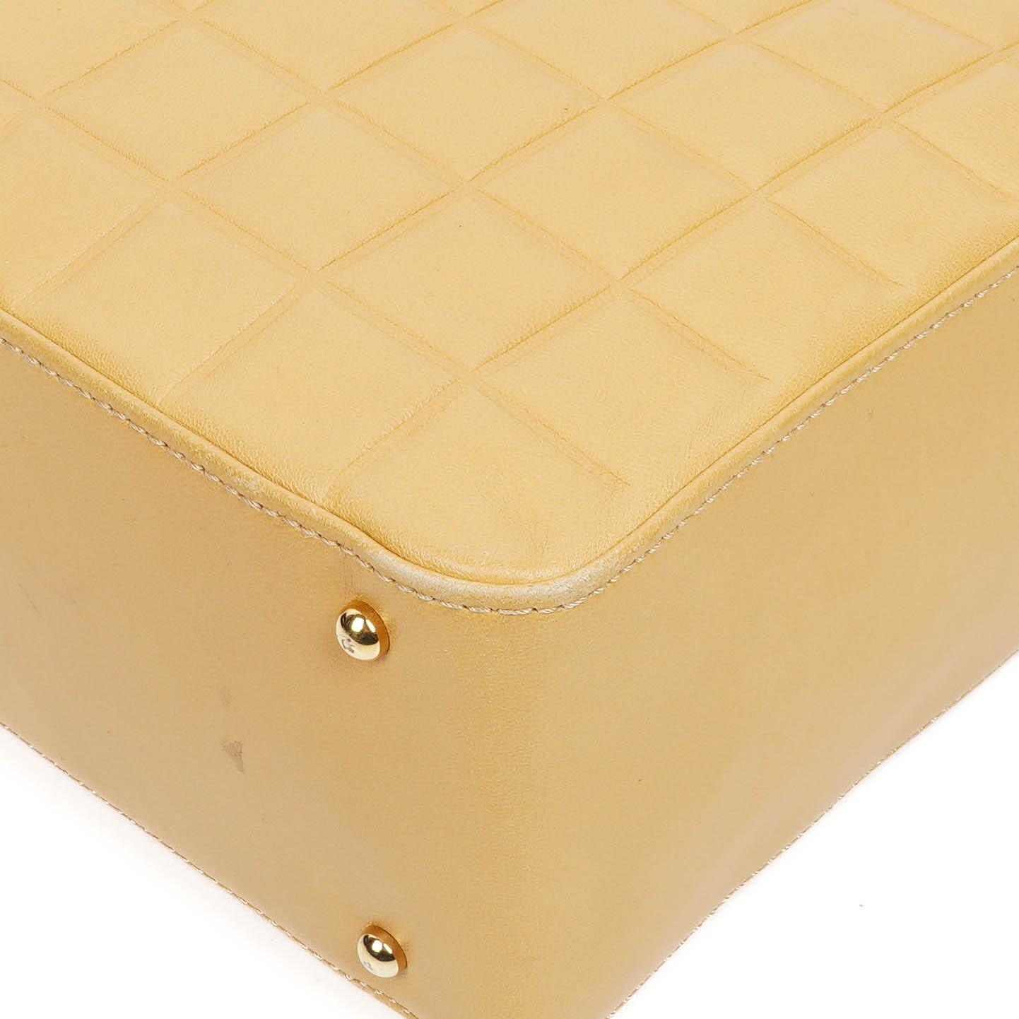 Chanel Chocolate Bar Lambskin Shoulder Bag