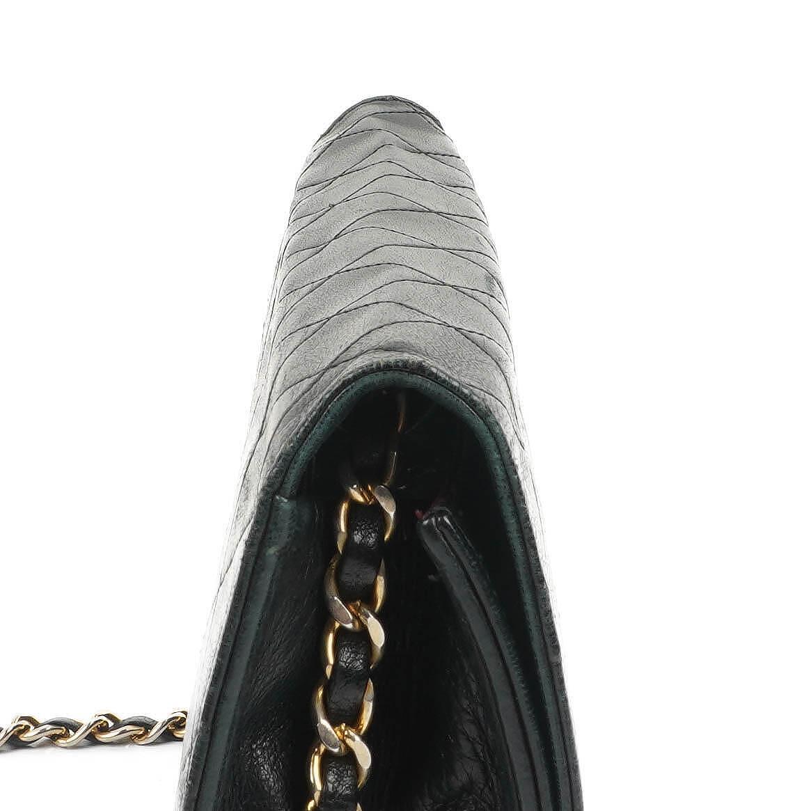 Chanel Classic Black Quilted Lambskin Full Flap With 24K Gold-Plated Hardware