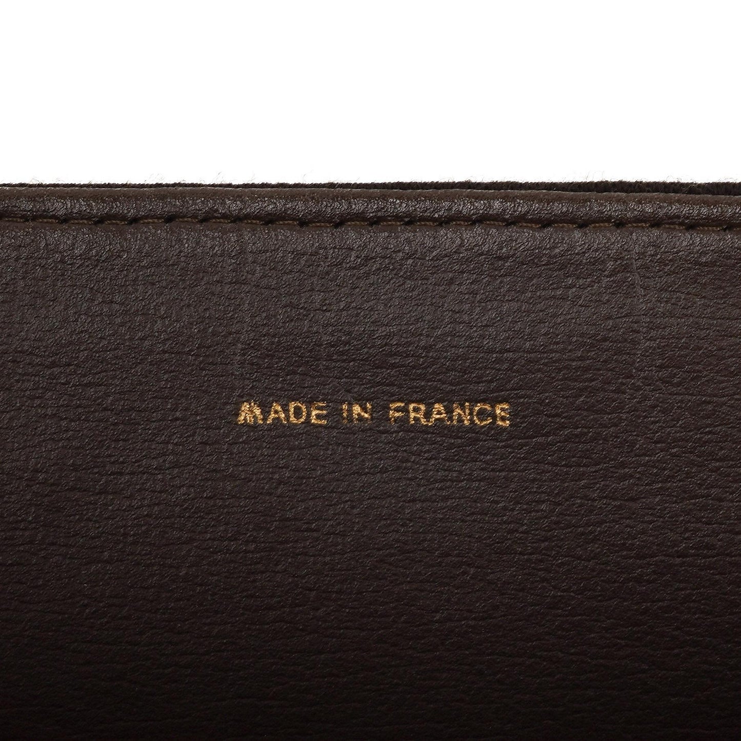 Chanel Classic Brown Quilted Jersey Full Flap Bag With 24K Gold-Plated Hardware