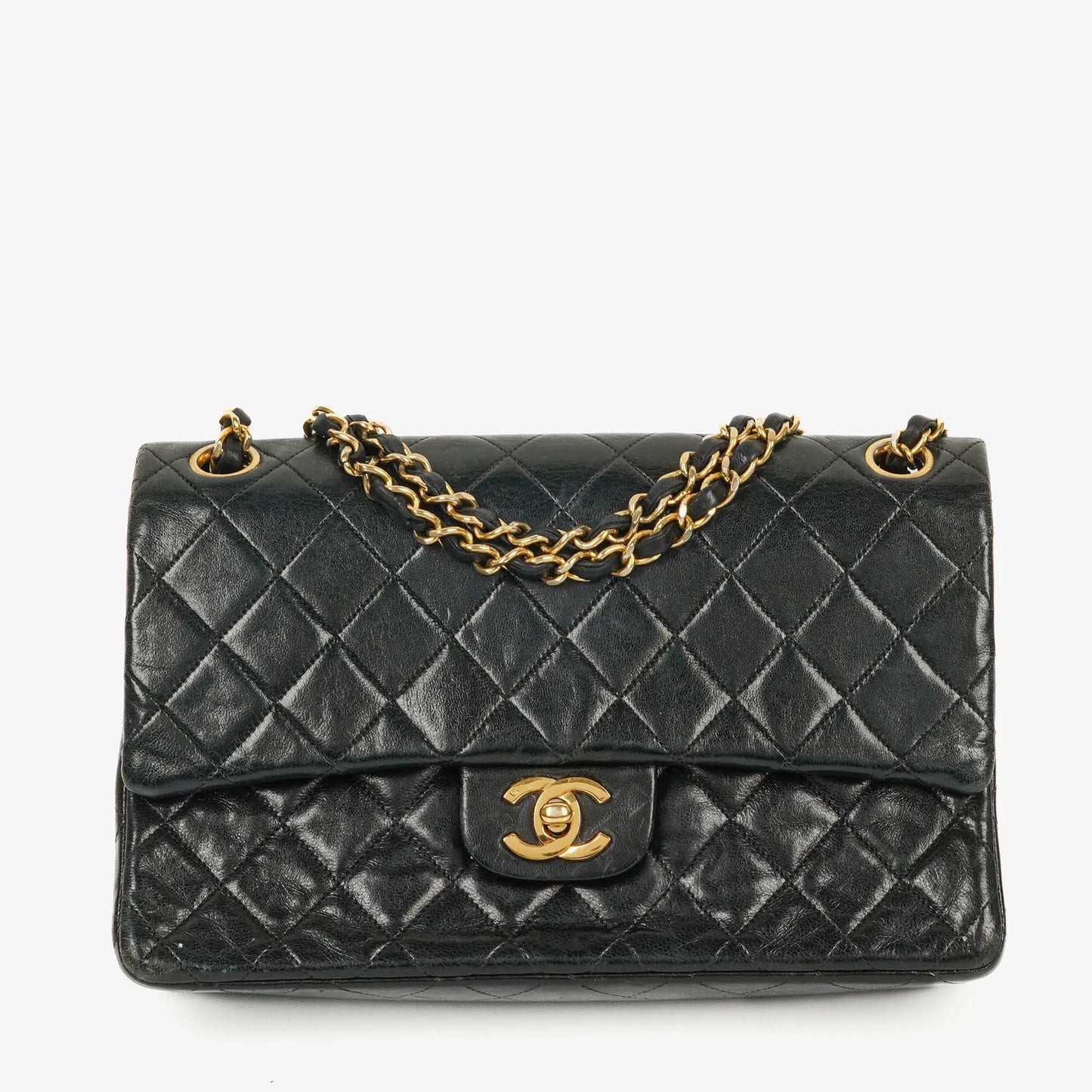 Chanel Classic Double Flap Bag Quilted Lambskin With 24K Gold-Plated Hardware