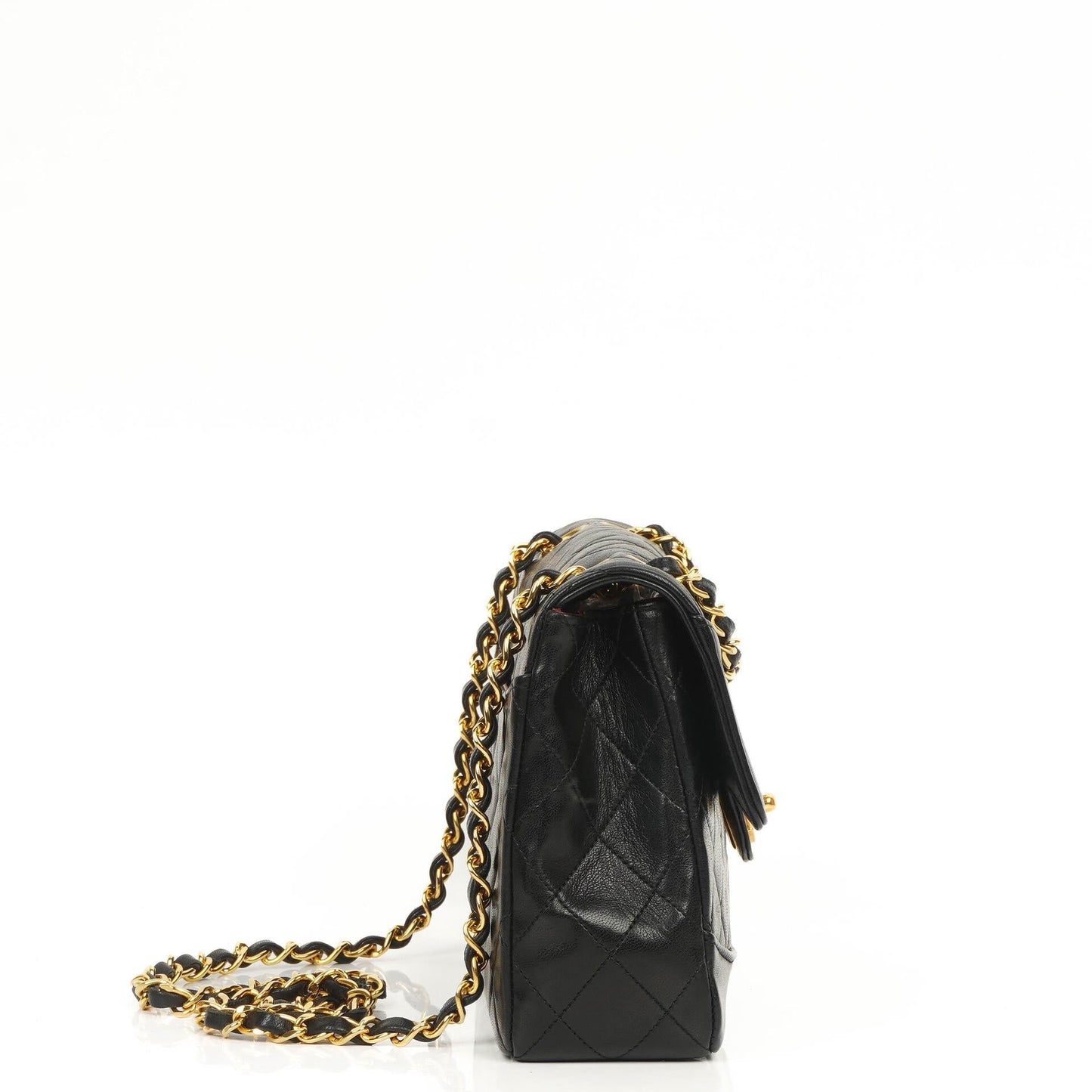 Chanel Classic Flap Bag Lambskin 24k Gold-Plated Hardware