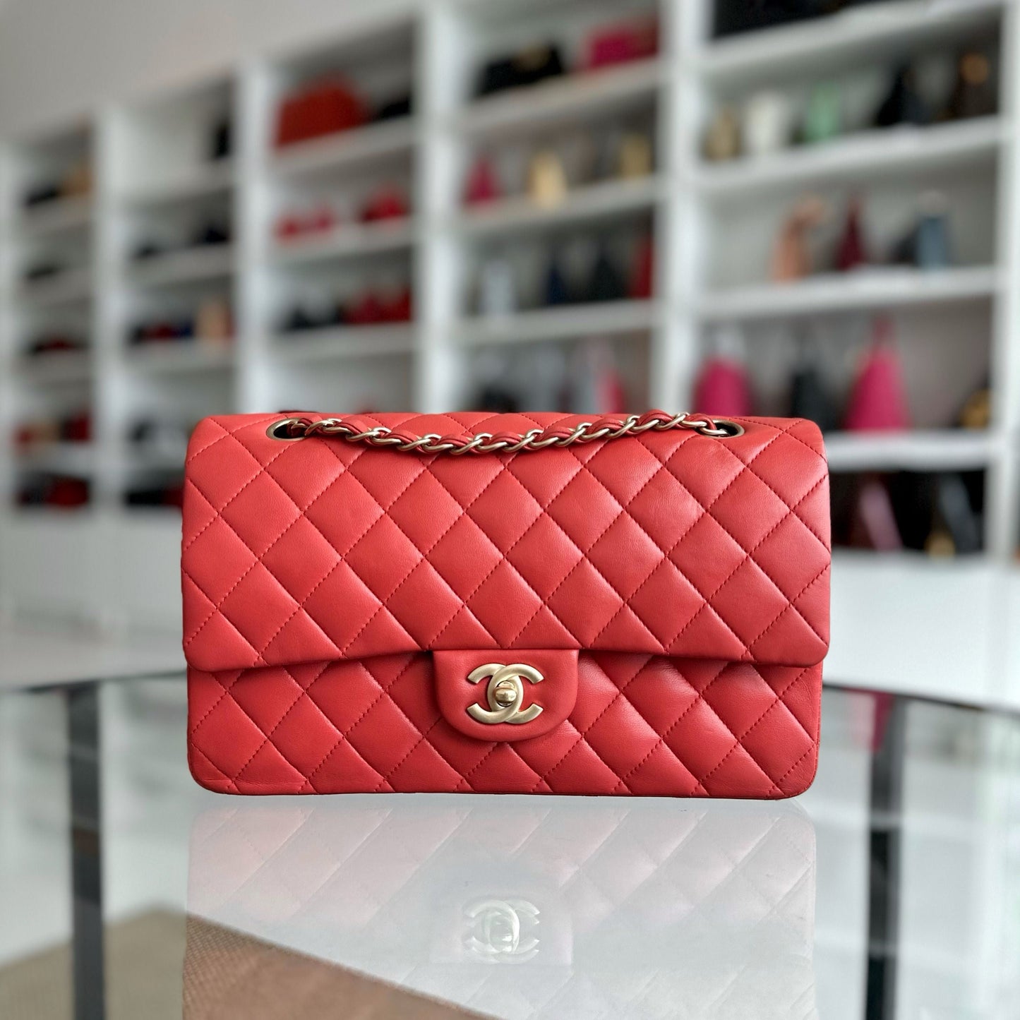 Chanel Classic Flap Medium Shoulder Bag - EworeBags
