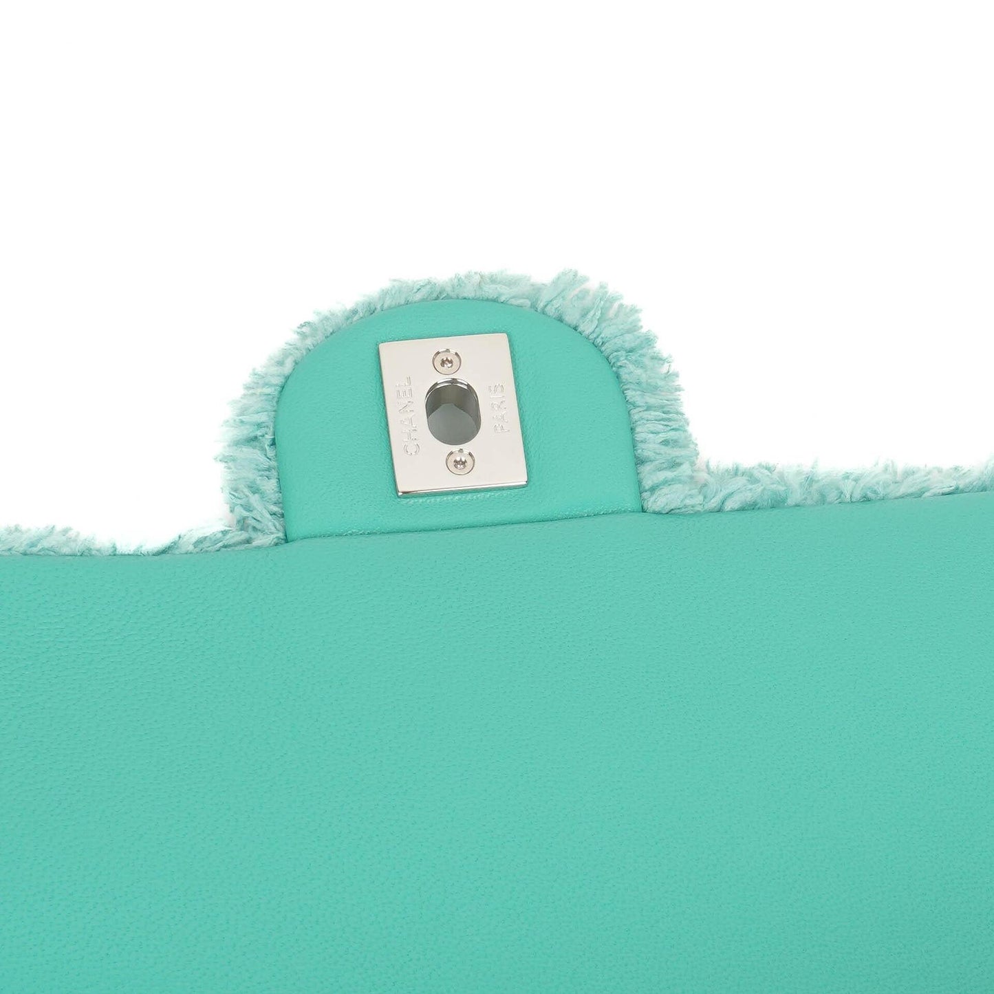 Chanel Classic Flap Turquoise Terry Bag 2019 Collection