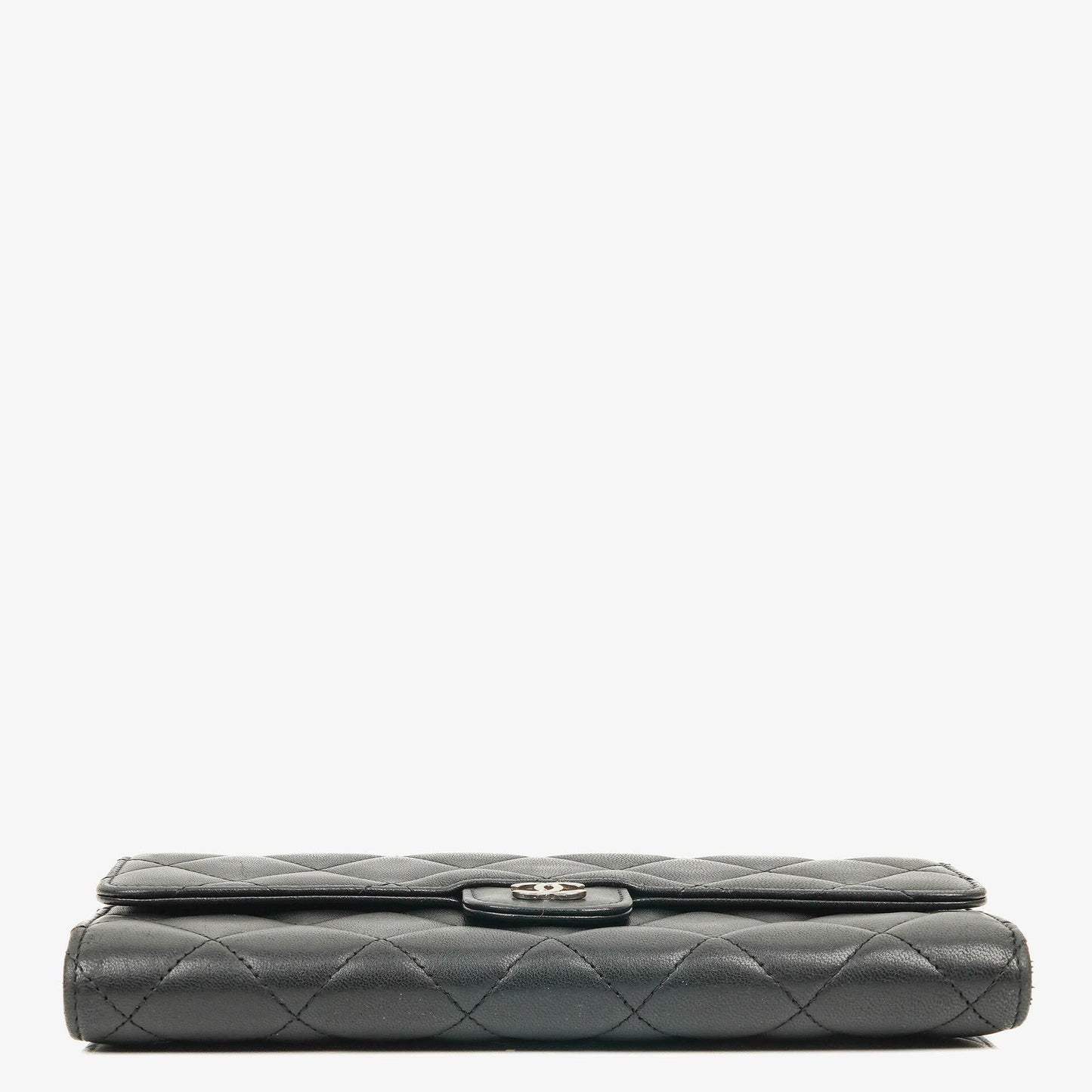 Chanel Classic Flap Wallet Black Quilted Lambskin