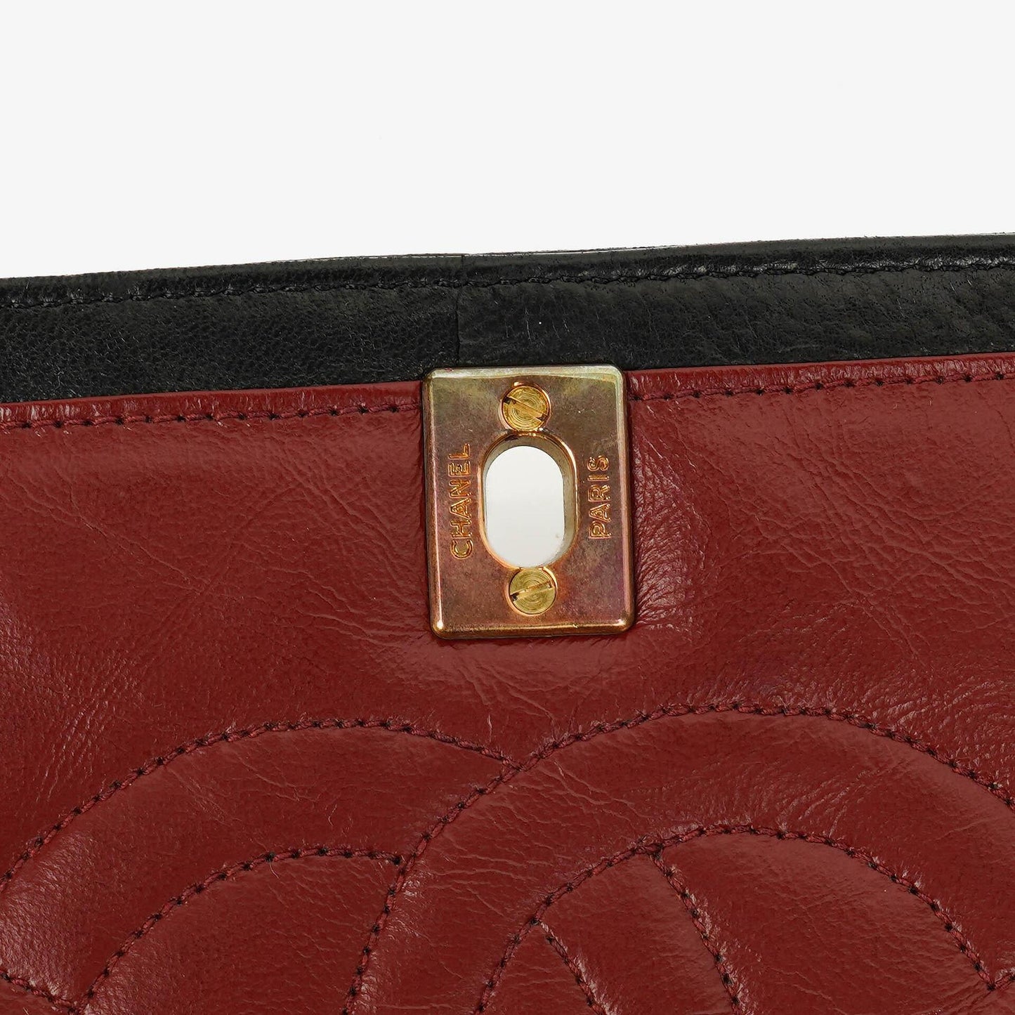 Chanel Full Flap Bag Black Quilted Leather 24K Gold-Plated Hardware