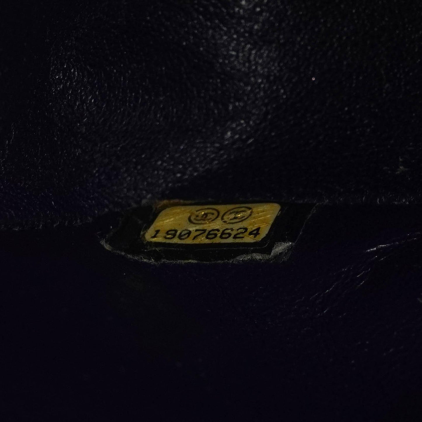 Chanel Classic Medium Double Flap Bag In Navy Quilted Caviar Leather And Silver-Tone Hardware