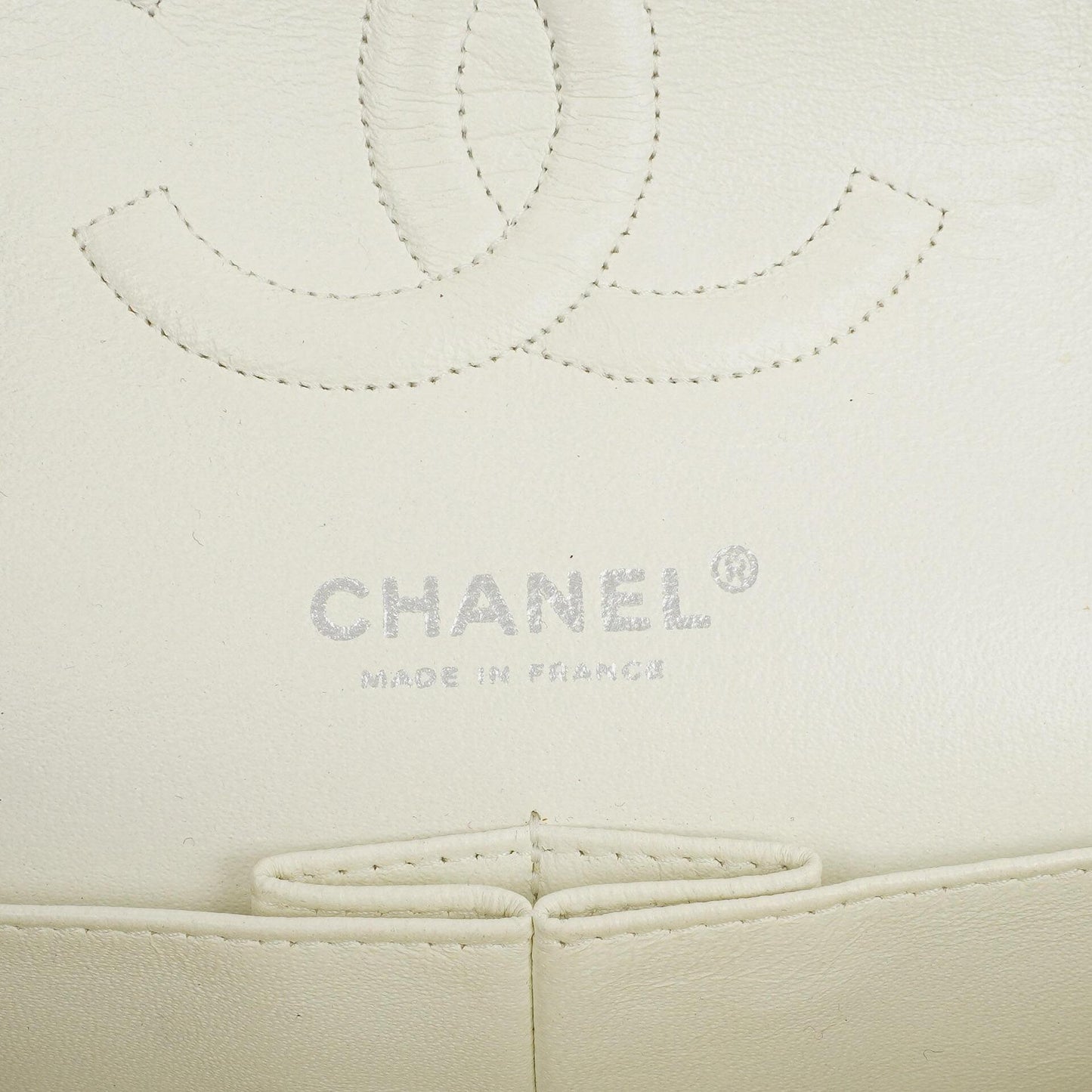 Chanel Classic Medium Perforated Quilted Lambskin Double Flap Bag