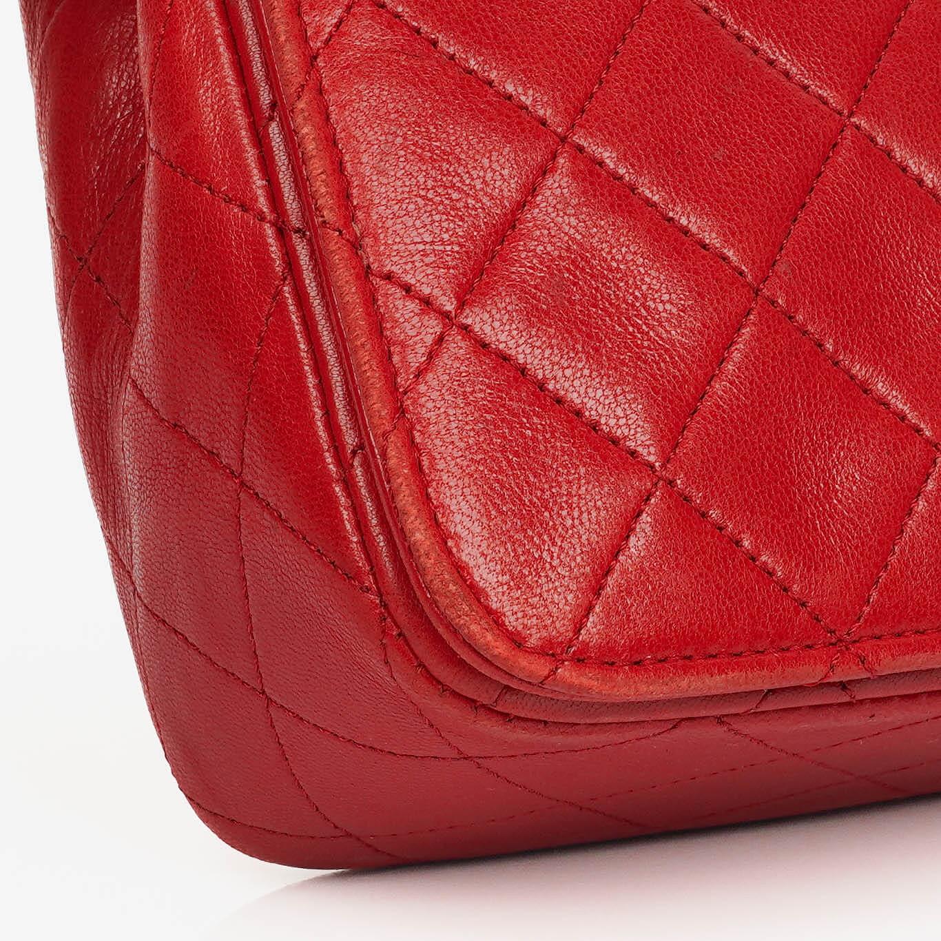 Chanel Classic Quilted Lambskin Full Flap With 24K Gold-Plated Hardware