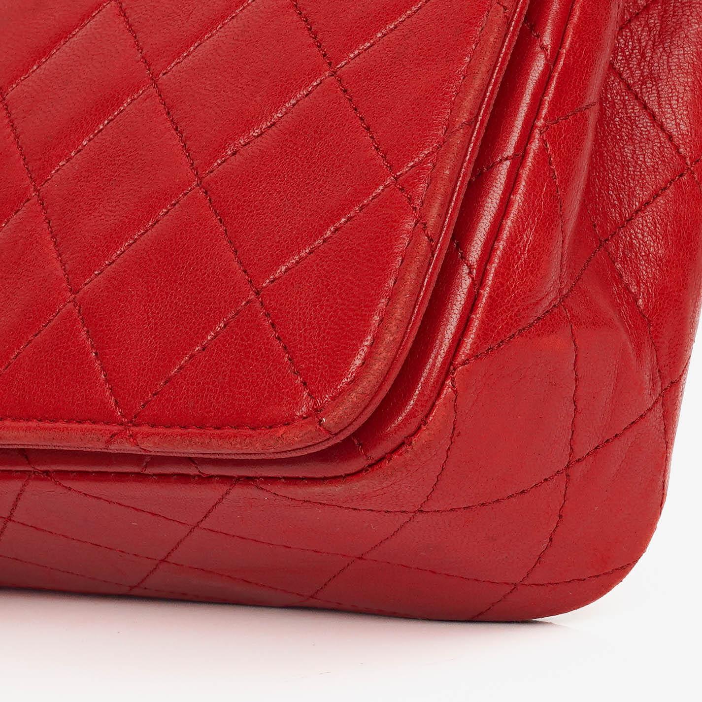 Chanel Classic Quilted Lambskin Full Flap With 24K Gold-Plated Hardware