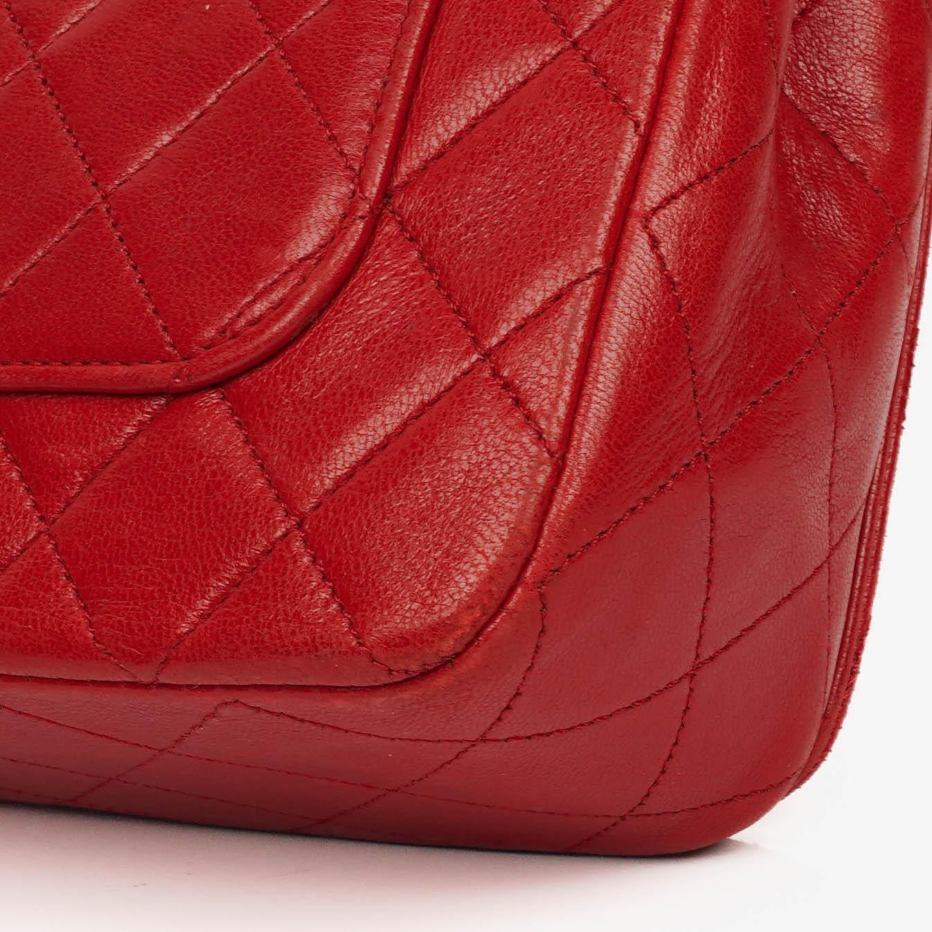 Chanel Classic Quilted Lambskin Full Flap With 24K Gold-Plated Hardware