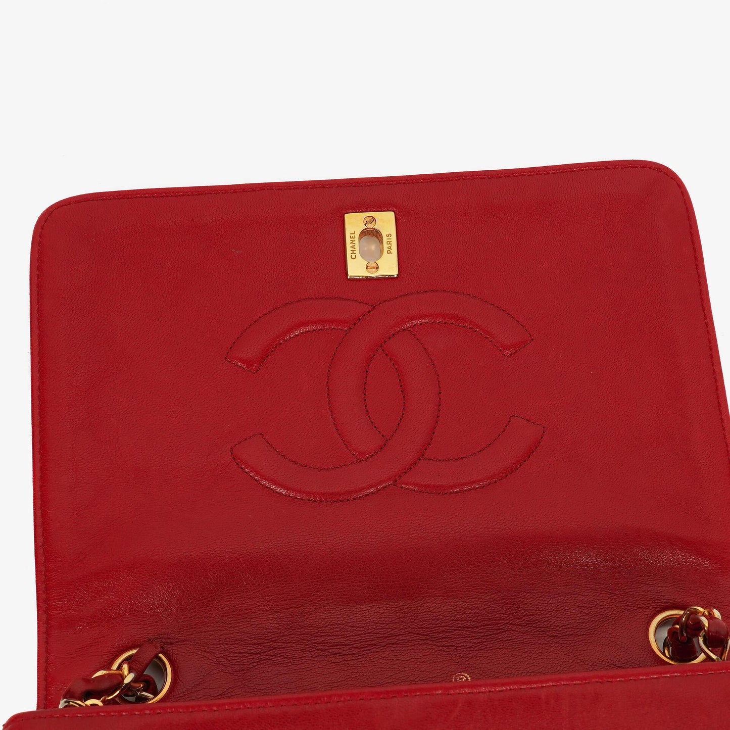 Chanel Classic Quilted Lambskin Full Flap With 24K Gold-Plated Hardware
