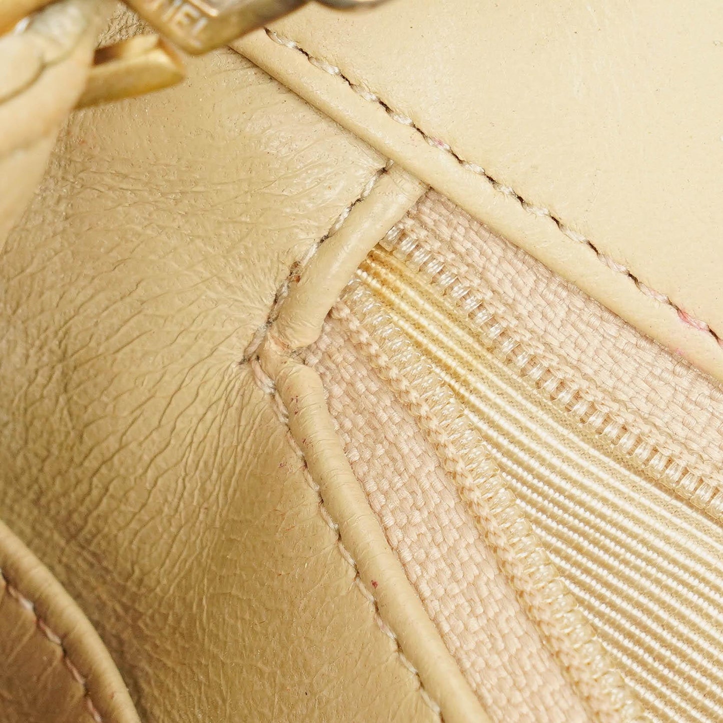 Chanel Classic Single Flap Bag Beige Quilted Lambskin With 24K Gold-Plated Hardware