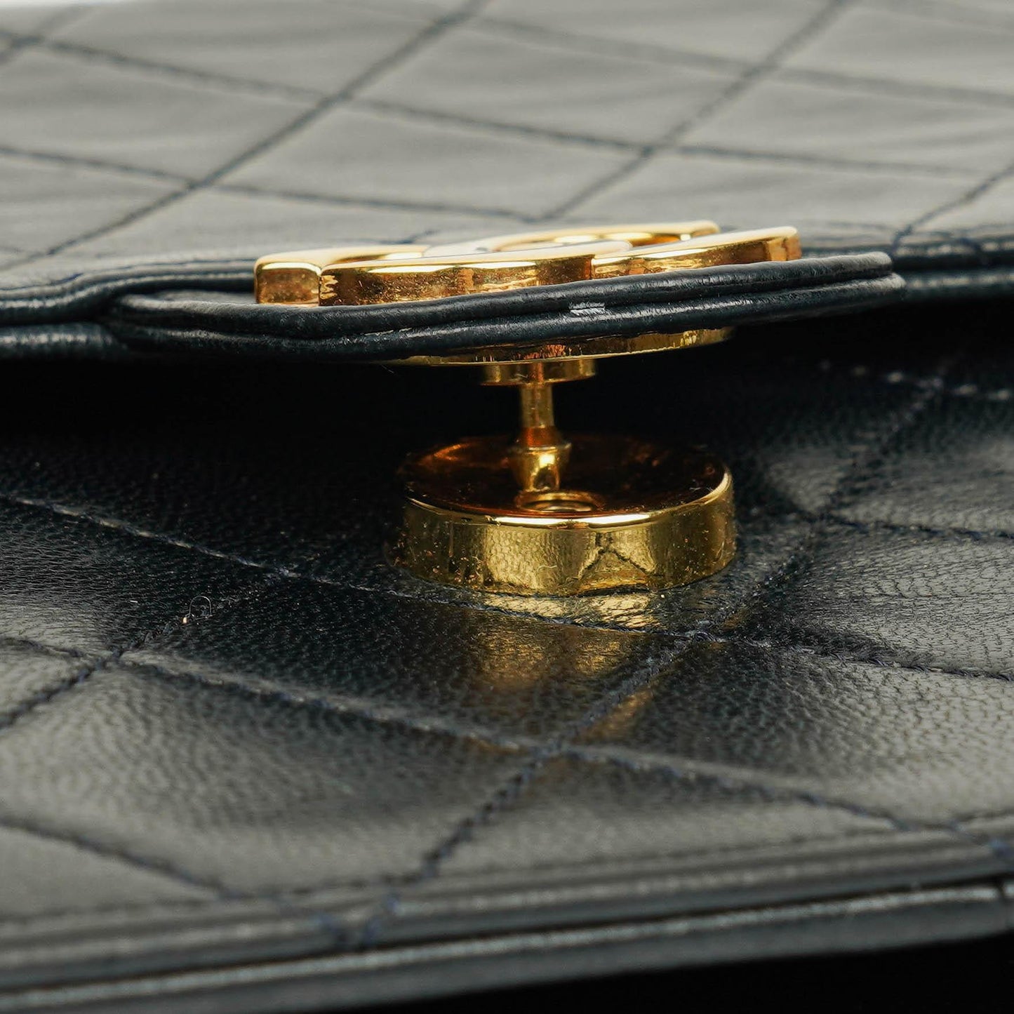 Chanel Classic Single Flap Bag Black Quilted Lambskin With 24K Gold-Plated Hardware