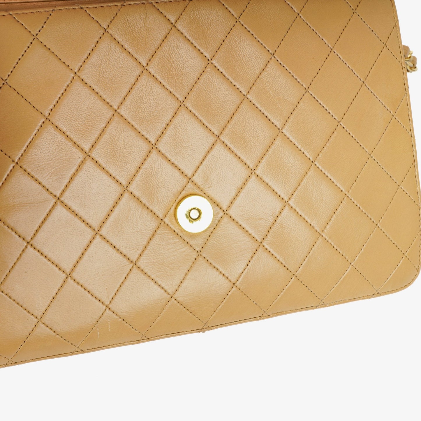 Chanel Classic Single Flap Bag Quilted Lambskin With 24K Gold-Plated Hardware