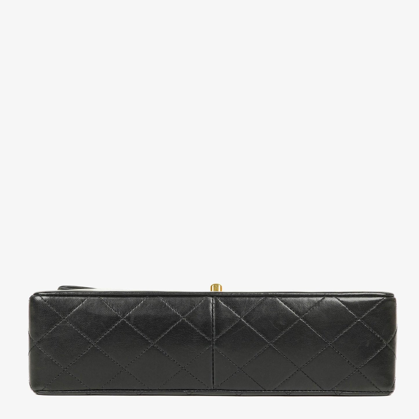 Chanel Classic Flap Bag Black Lambskin 24k Gold-Plated Hardware