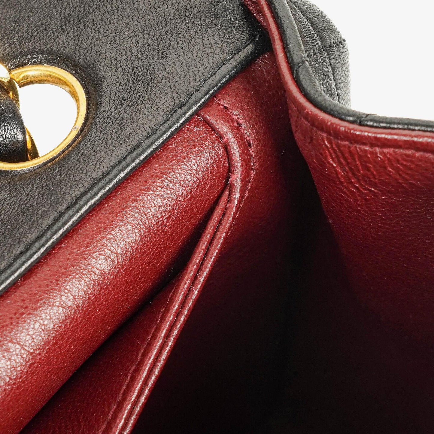 Chanel Classic Flap Bag Black Lambskin 24k Gold-Plated Hardware