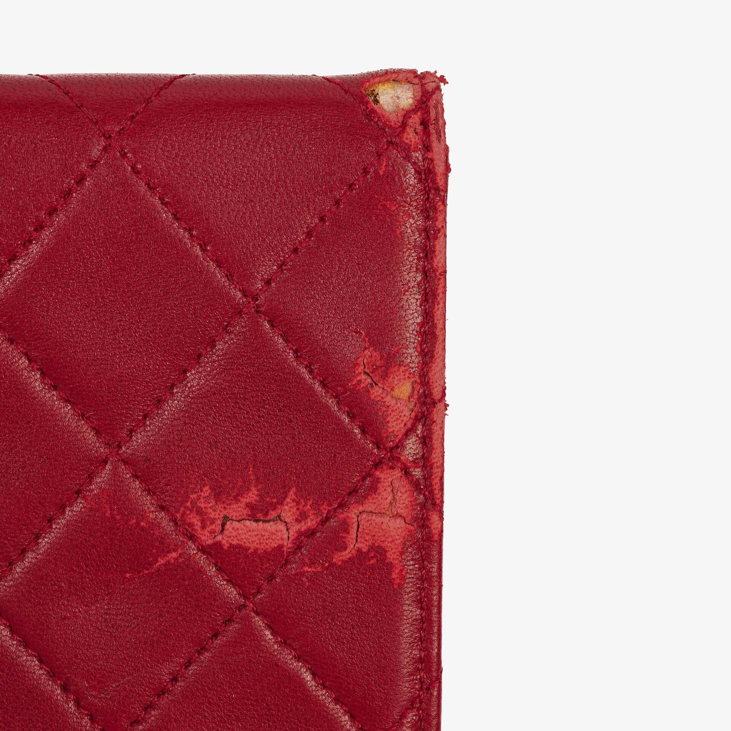 Chanel Classic Small Flap Bag Red Lambskin 24k Gold-Plated Hardware
