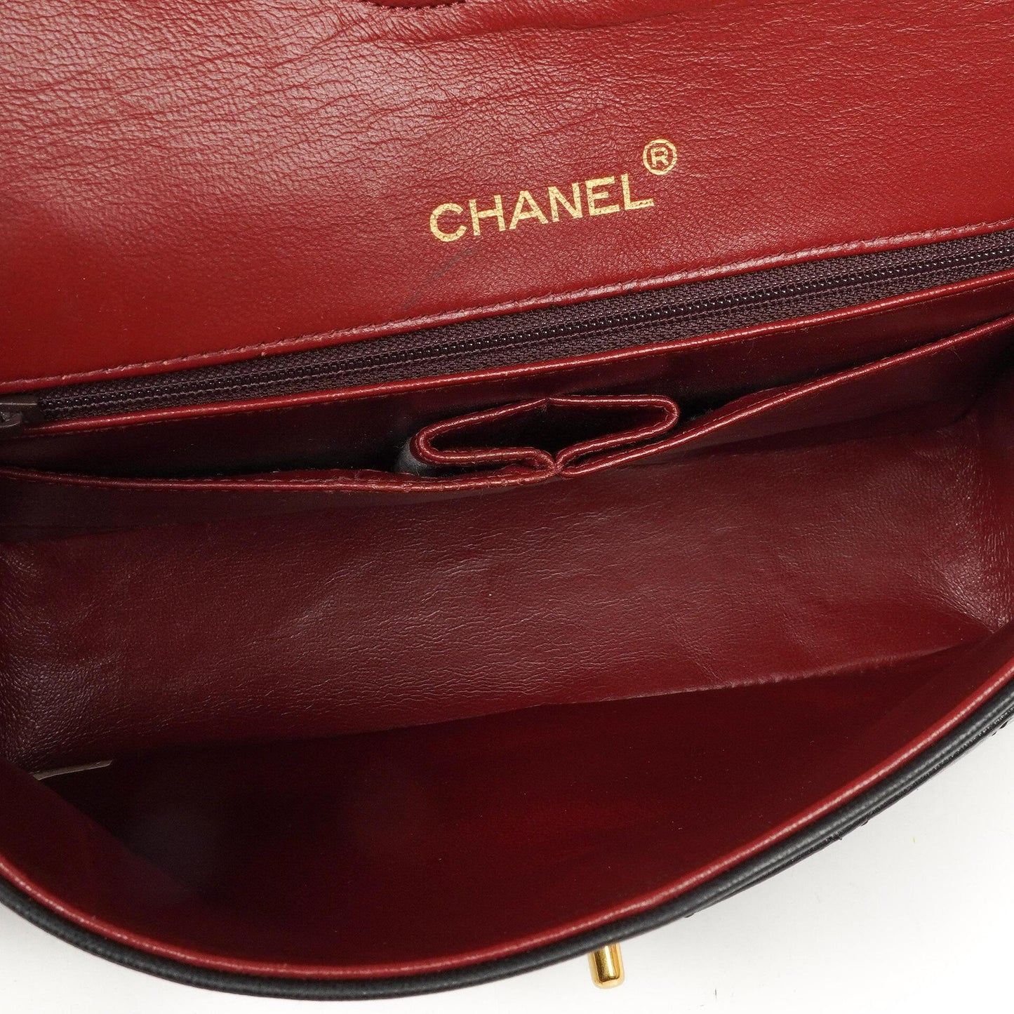 Chanel Classic Square Black Quilted Lambskin Double Flap Bag With 24K Gold-Plated Hardware, 1986-1988