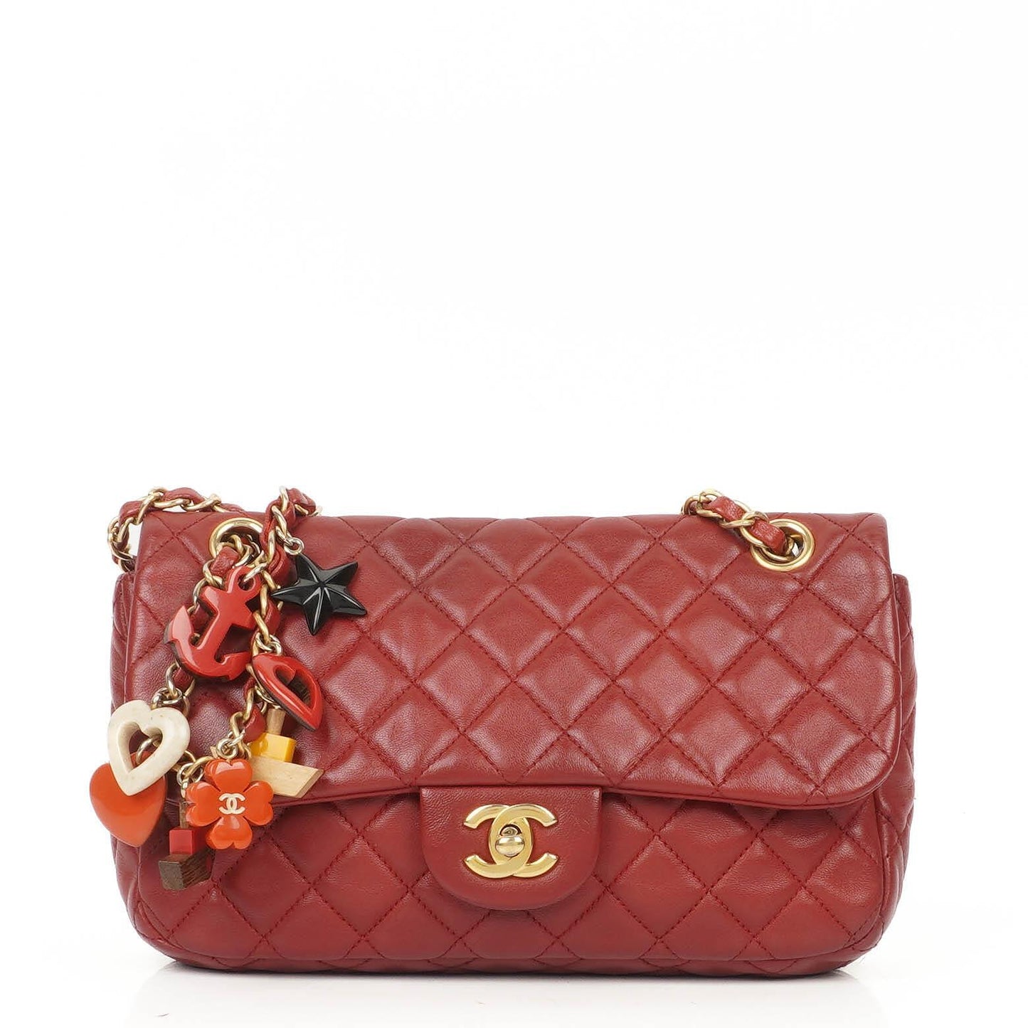 Chanel Cruise Charm Medium Flap Lambskin